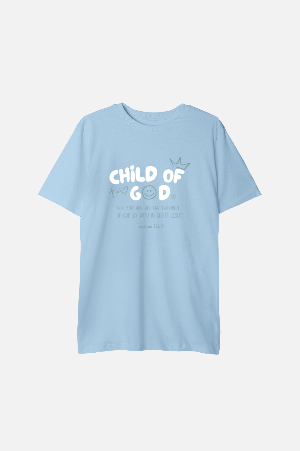 Camiseta Basic Infantil Dois ou Mais - Child Of God