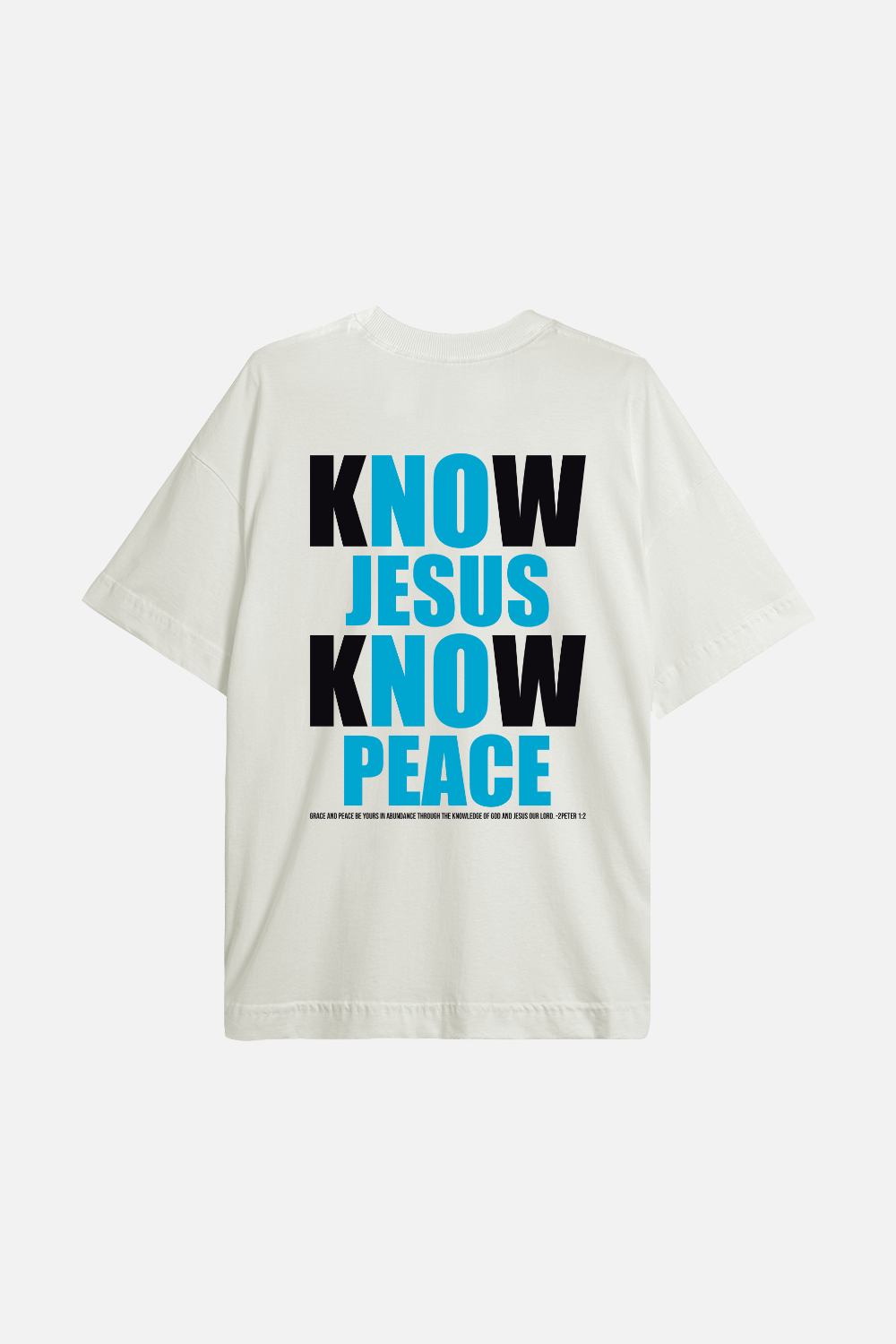 Camiseta Basic Oversized Dois ou Mais - Know Jesus