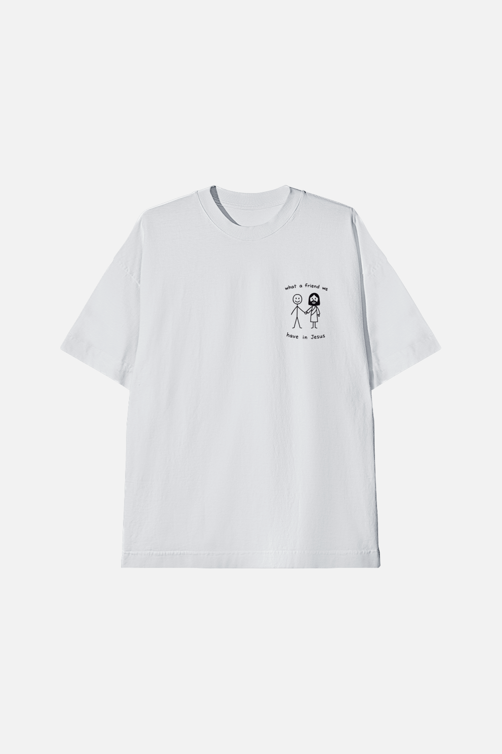 Camiseta Oversized Heavy Dois ou Mais - What a Friend