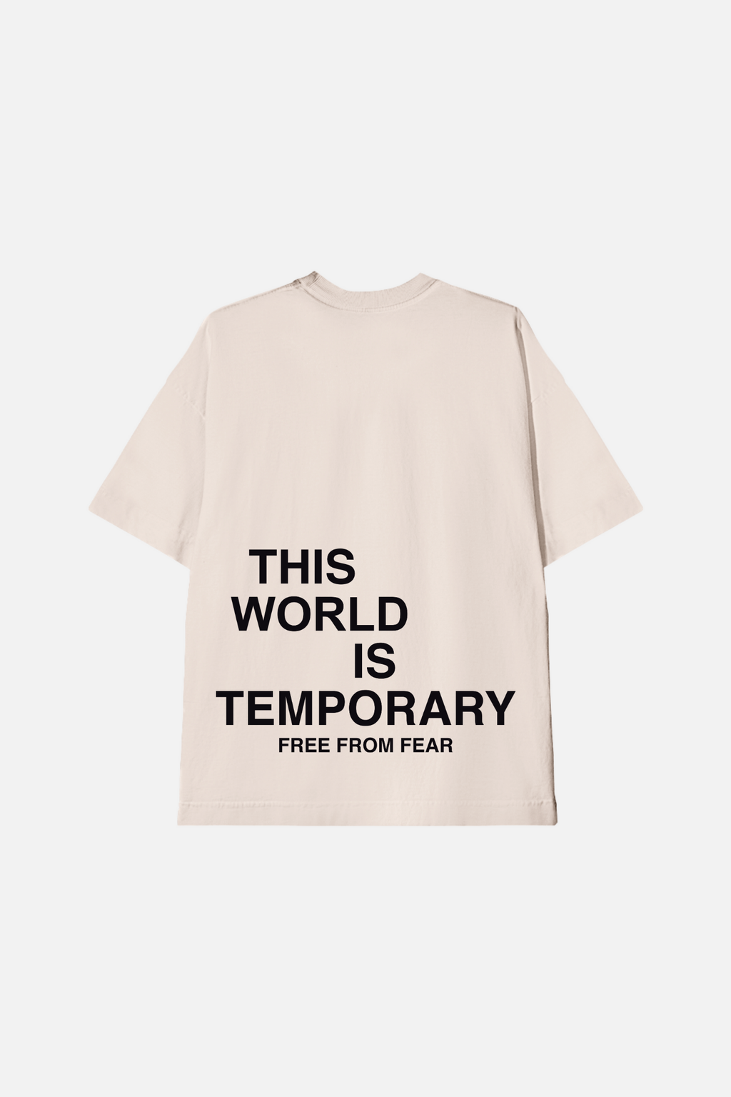 Camiseta Oversized Infantil Dois ou Mais -This World