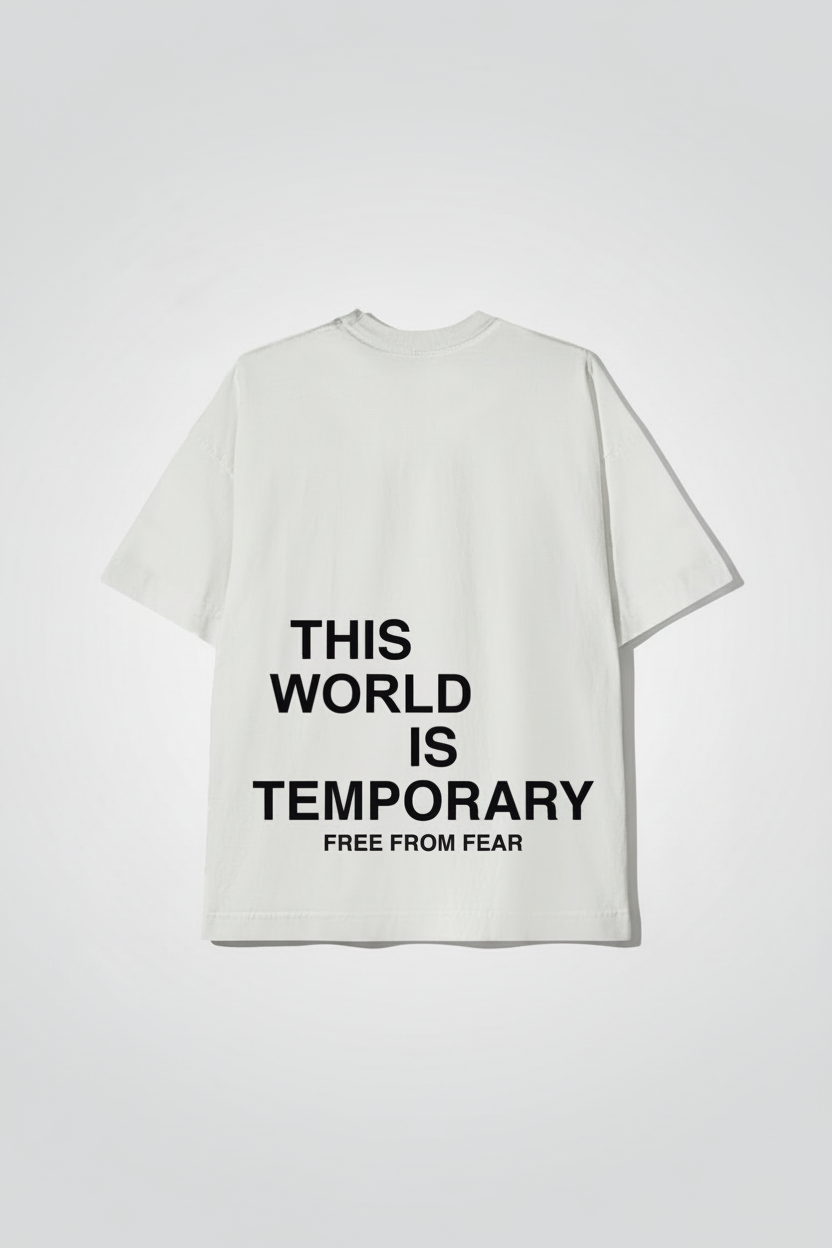 Camiseta Oversized Heavy Dois ou Mais - This World