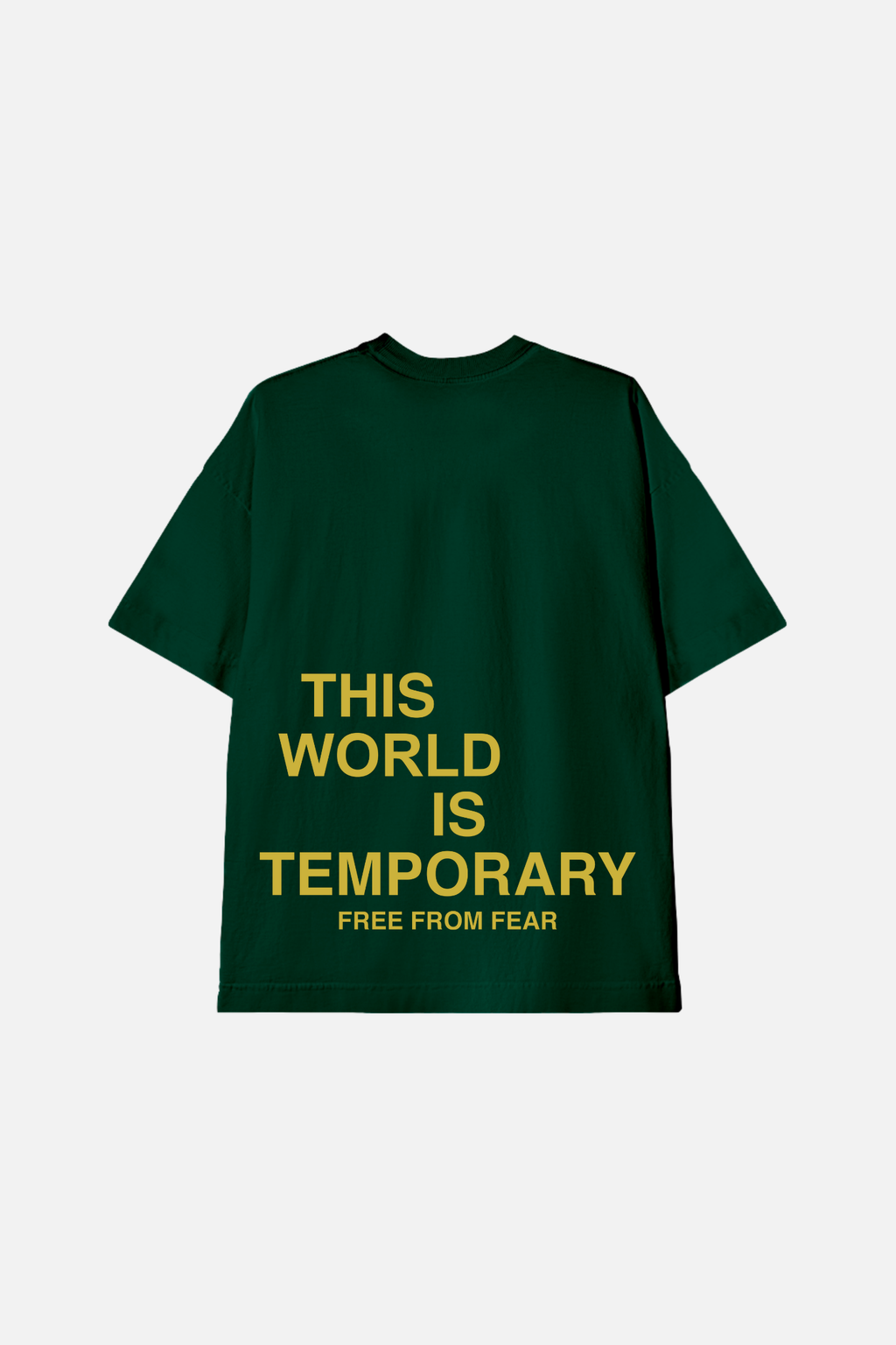 Camiseta Oversized Heavy Dois ou Mais - This World