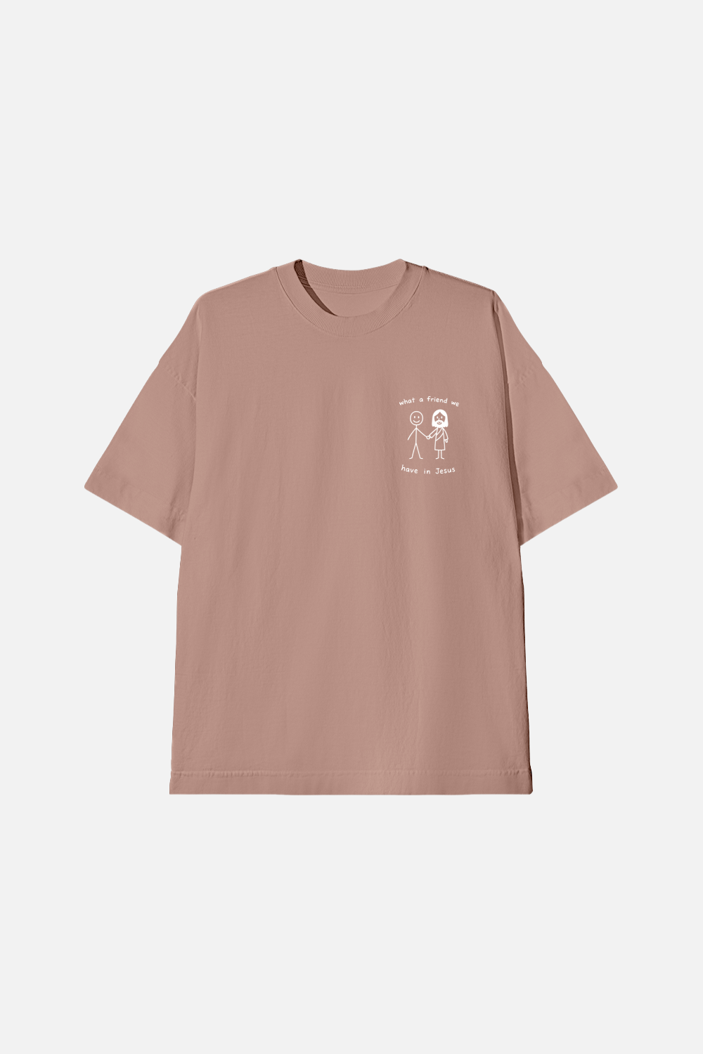 Camiseta Oversized Heavy Dois ou Mais - What a Friend
