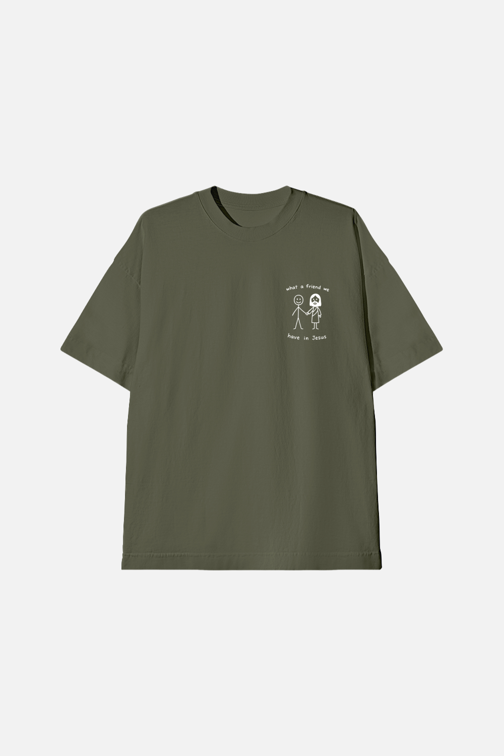 Camiseta Oversized Heavy Dois ou Mais - What a Friend