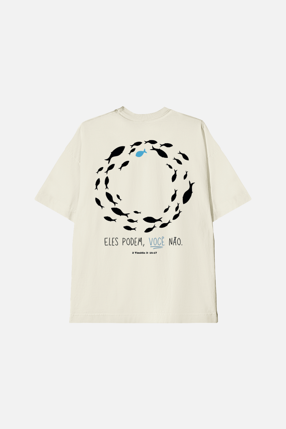 Camiseta Oversized Infantil Dois ou Mais - Eles Podem