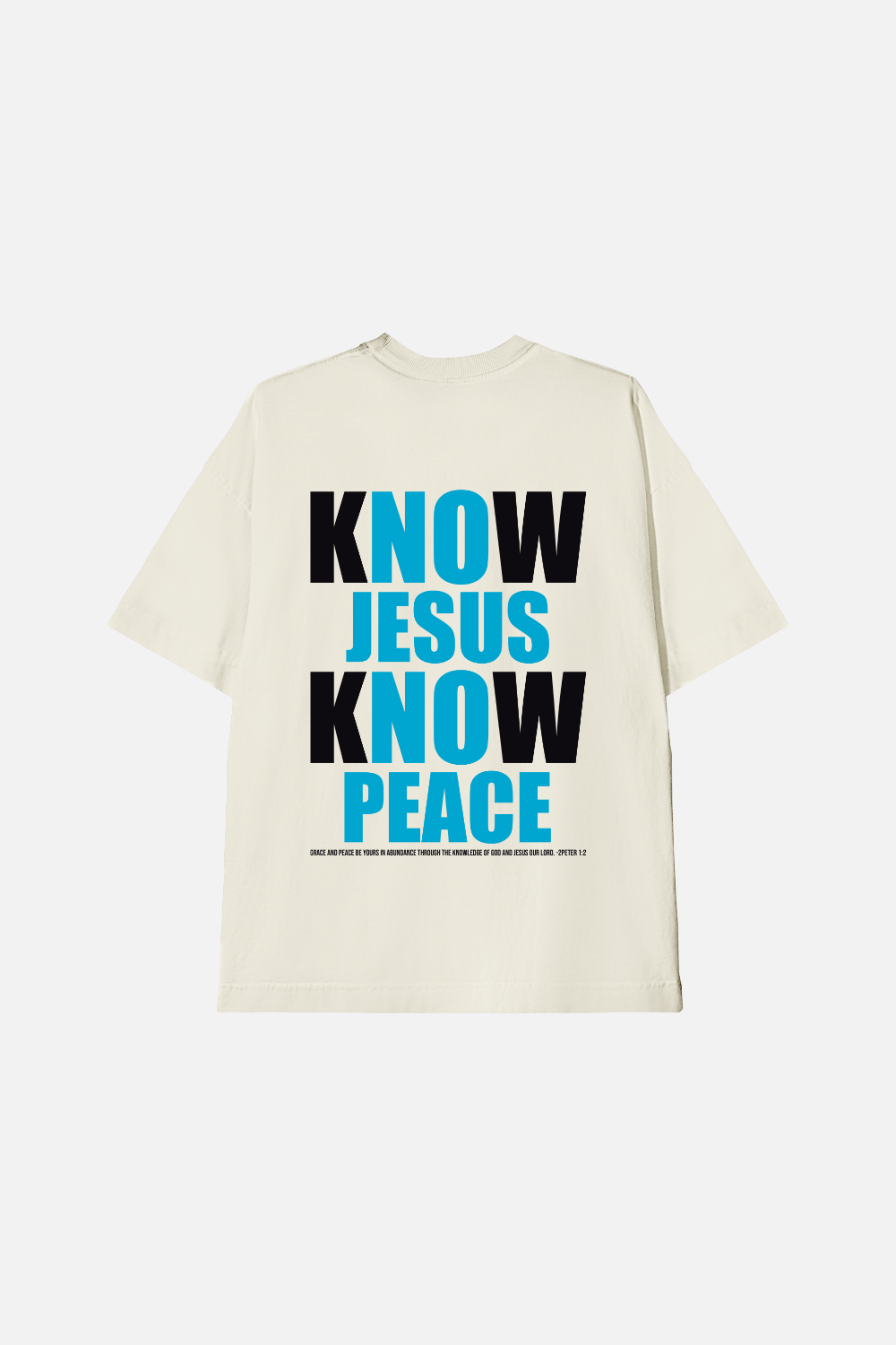 Camiseta Oversized Heavy Dois ou Mais - Know Jesus