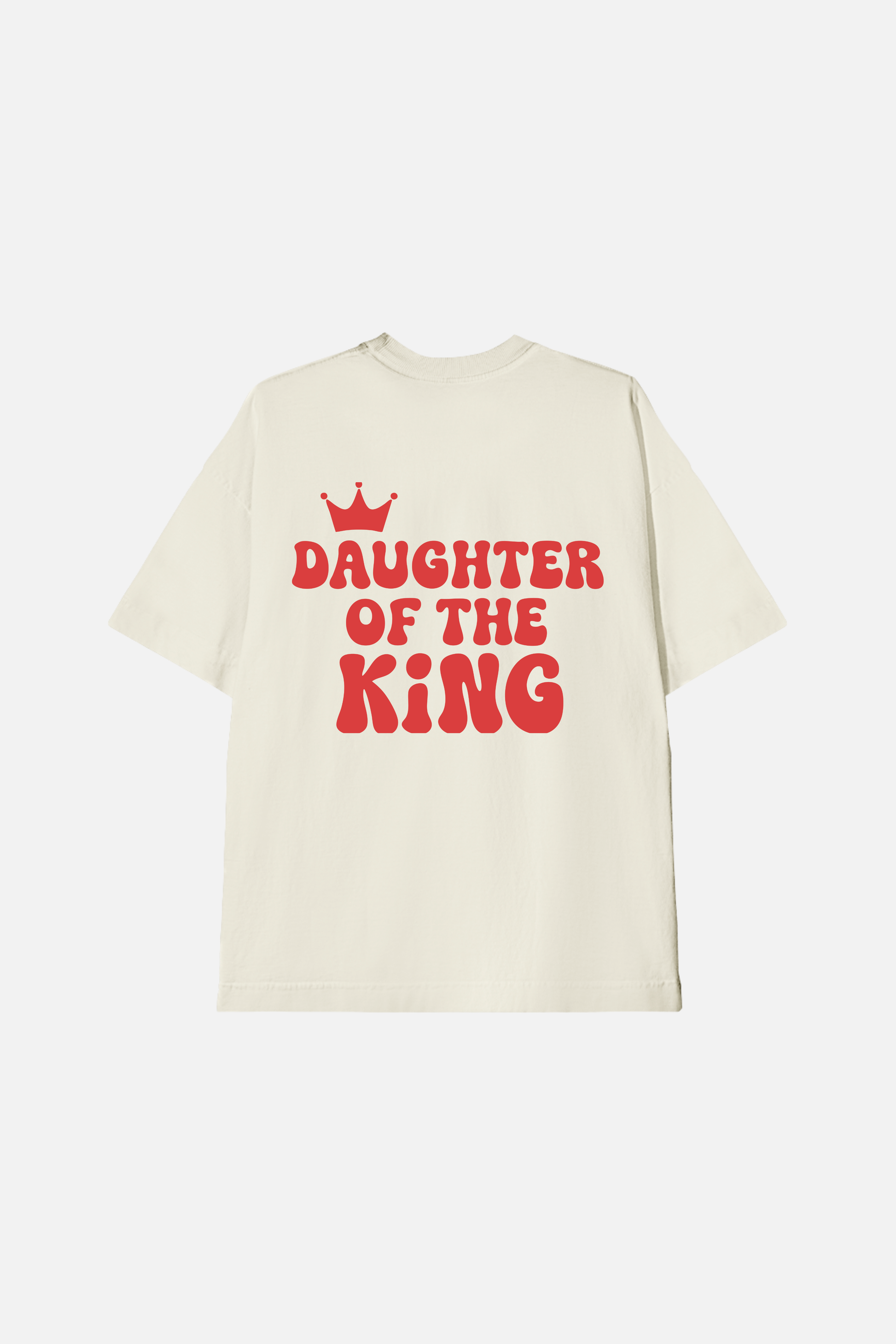 Camiseta Infantil Oversized Dois ou Mais - Daughter of the King