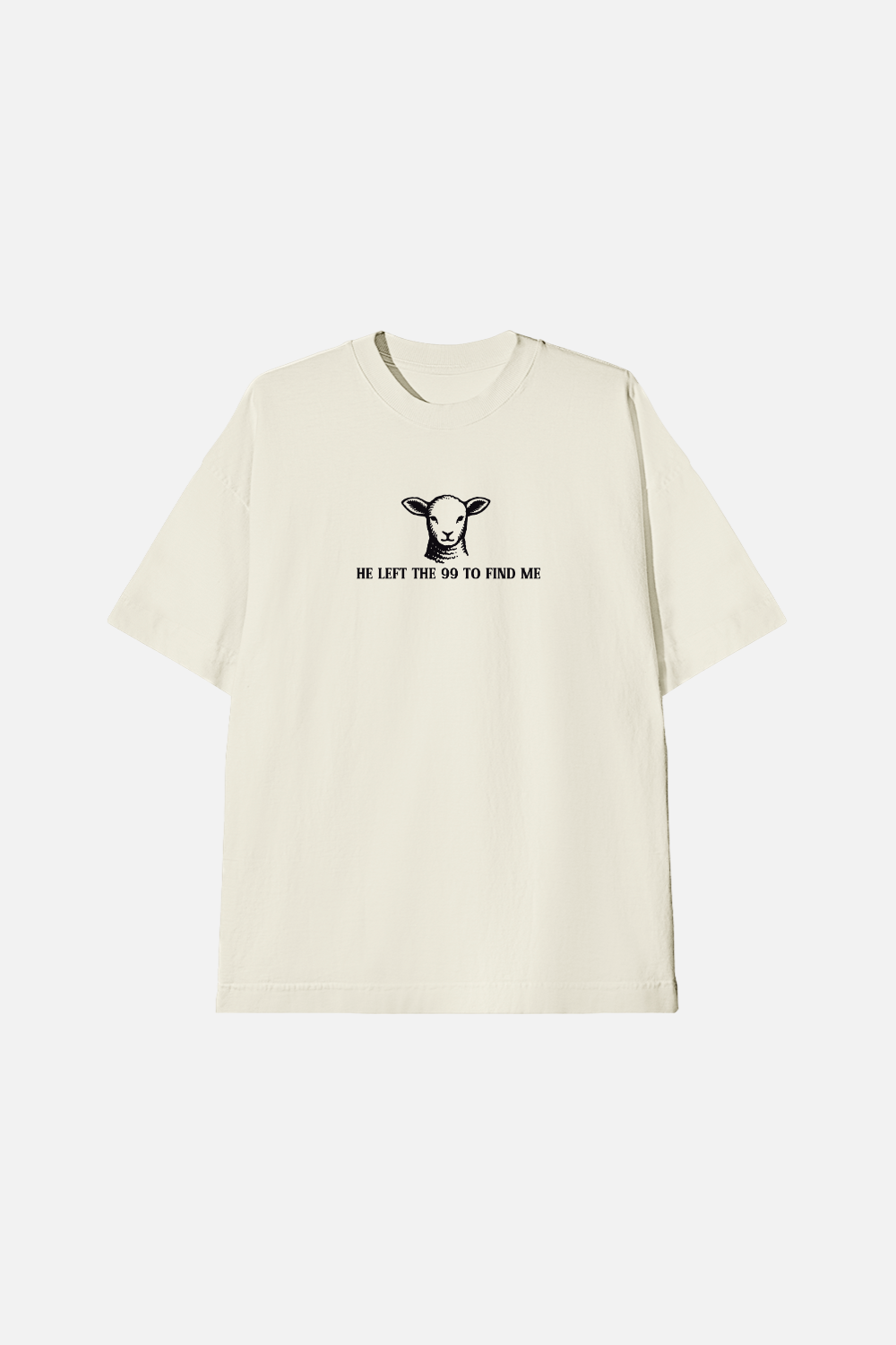 Camiseta Infantil Oversized Dois ou Mais - Ovelhinha