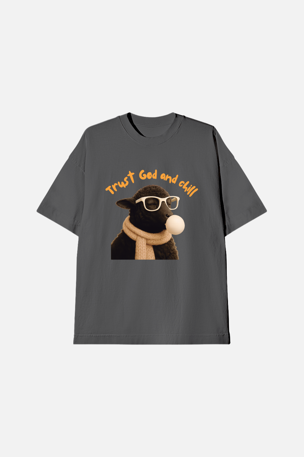 Camiseta Oversized Infantil Dois ou Mais - Trust God