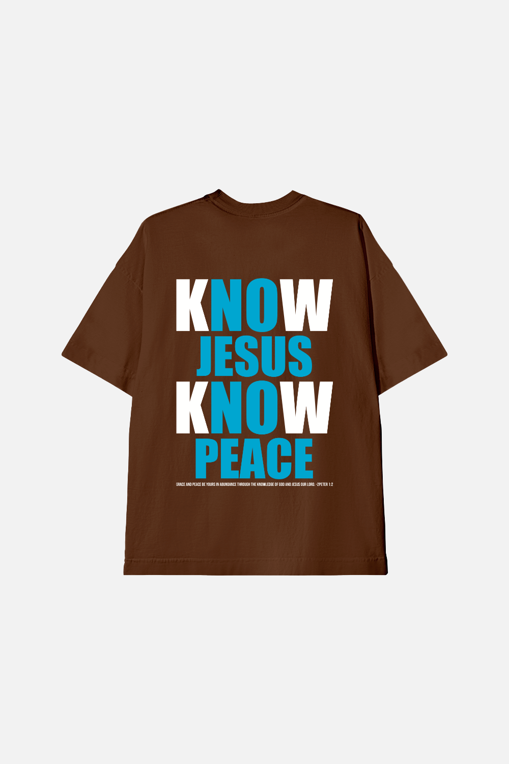 Camiseta Oversized Heavy Dois ou Mais - Know Jesus