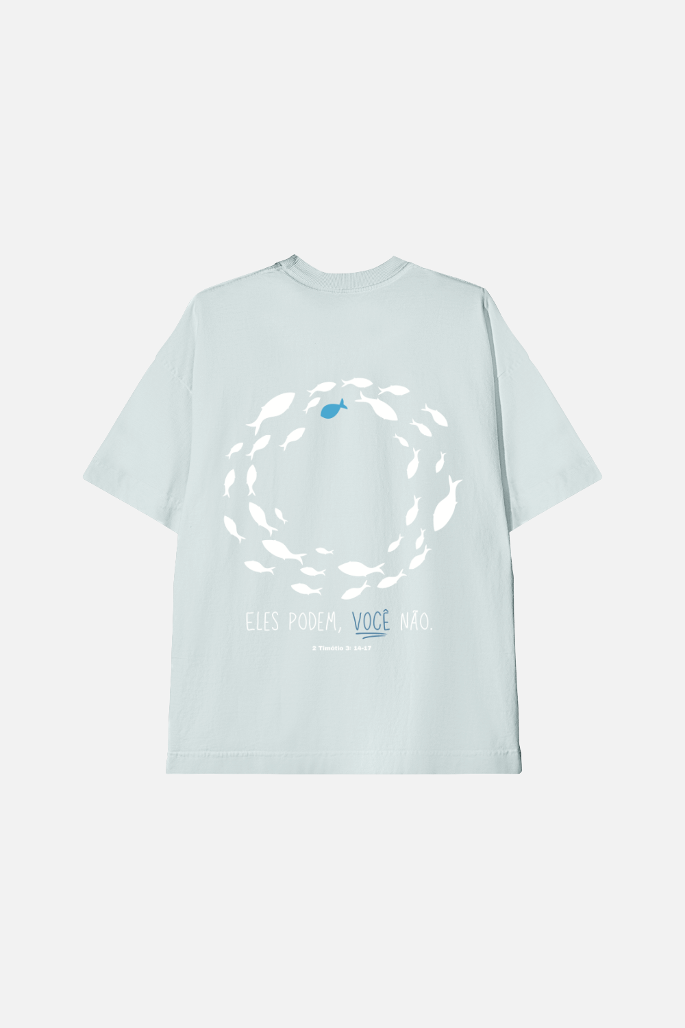 Camiseta Oversized Infantil Dois ou Mais - Eles Podem