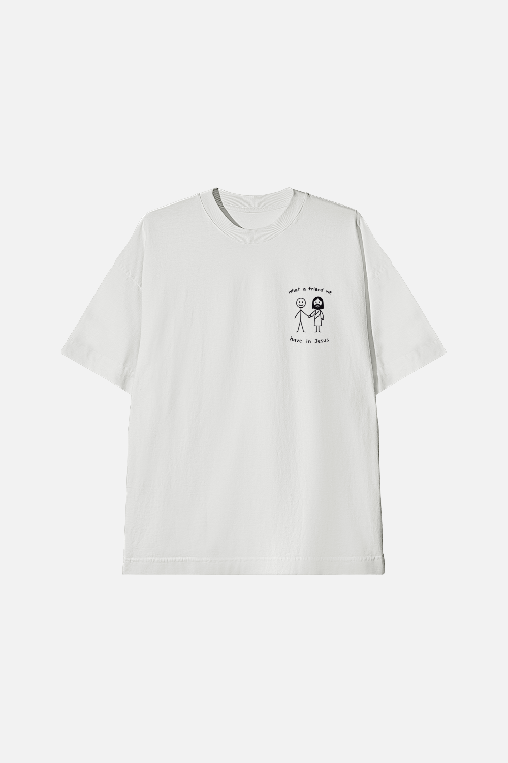 Camiseta Oversized Heavy Dois ou Mais - What a Friend