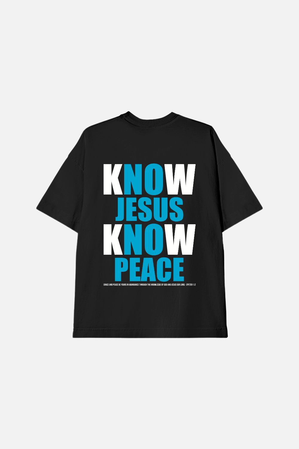 Camiseta Oversized Heavy Dois ou Mais - Know Jesus