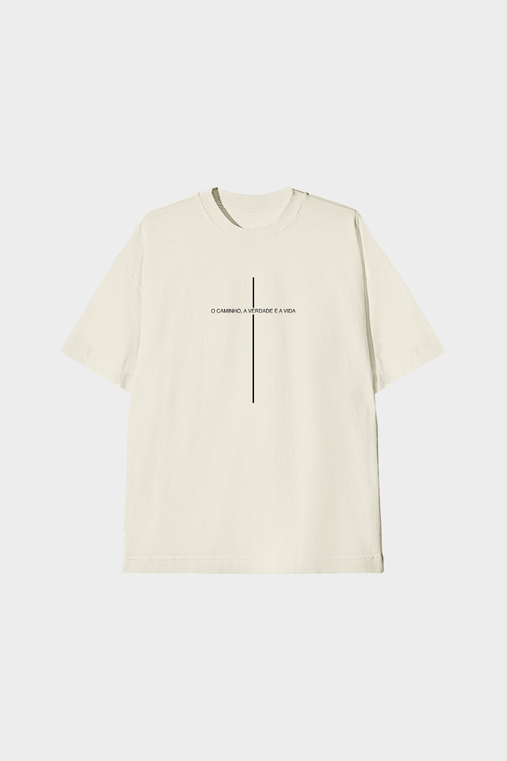Camiseta Oversized Heavy Dois ou Mais - Cruz