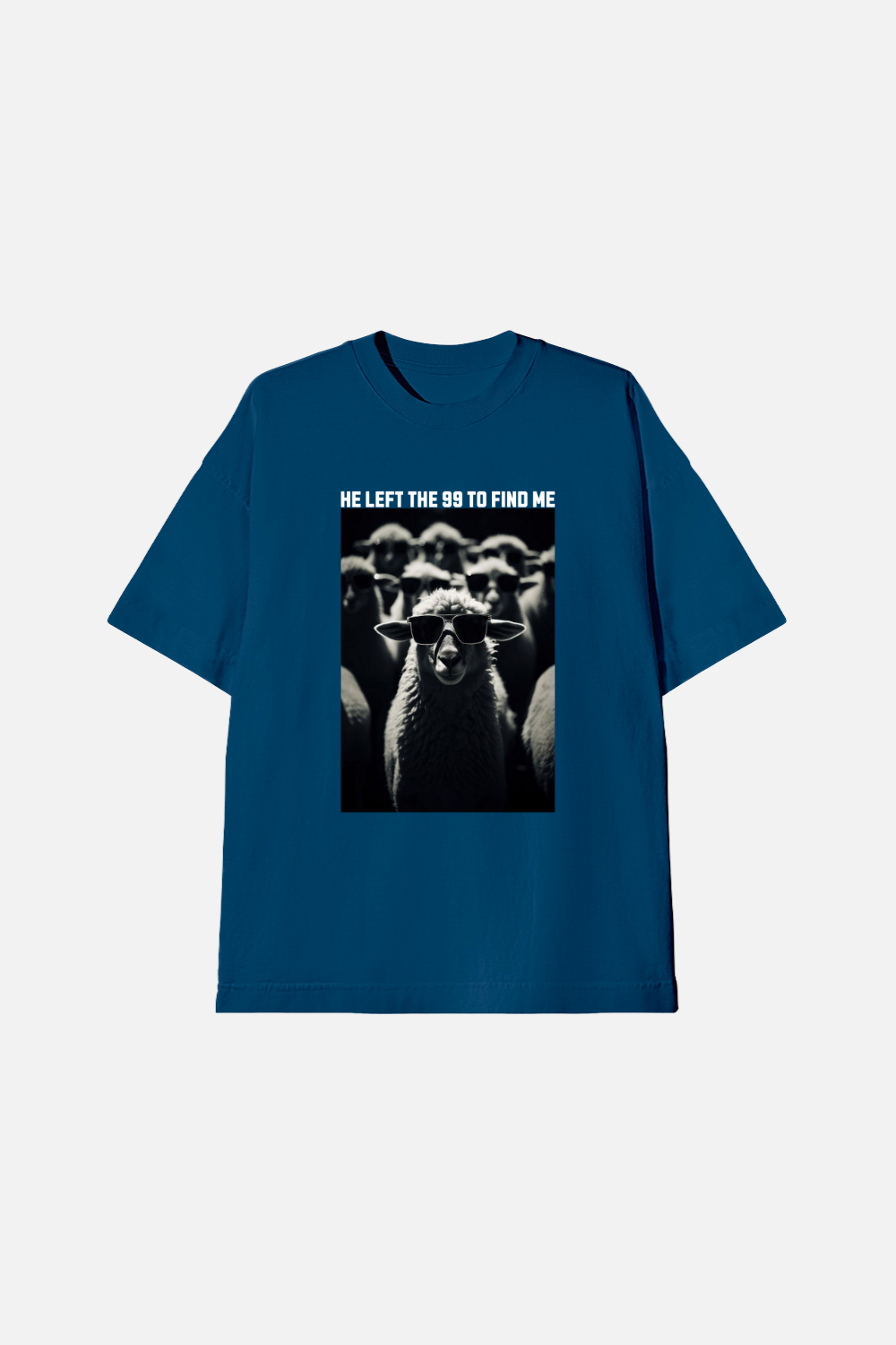 Camiseta Infantil Oversized Dois ou Mais - Ovelha