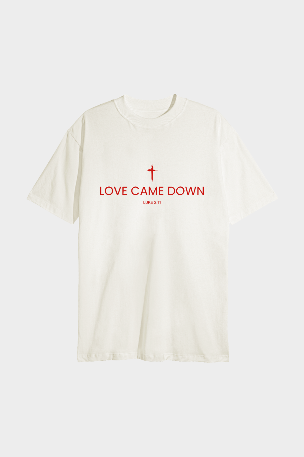 Camiseta Basic Infantil Dois ou Mais - Love Came Down