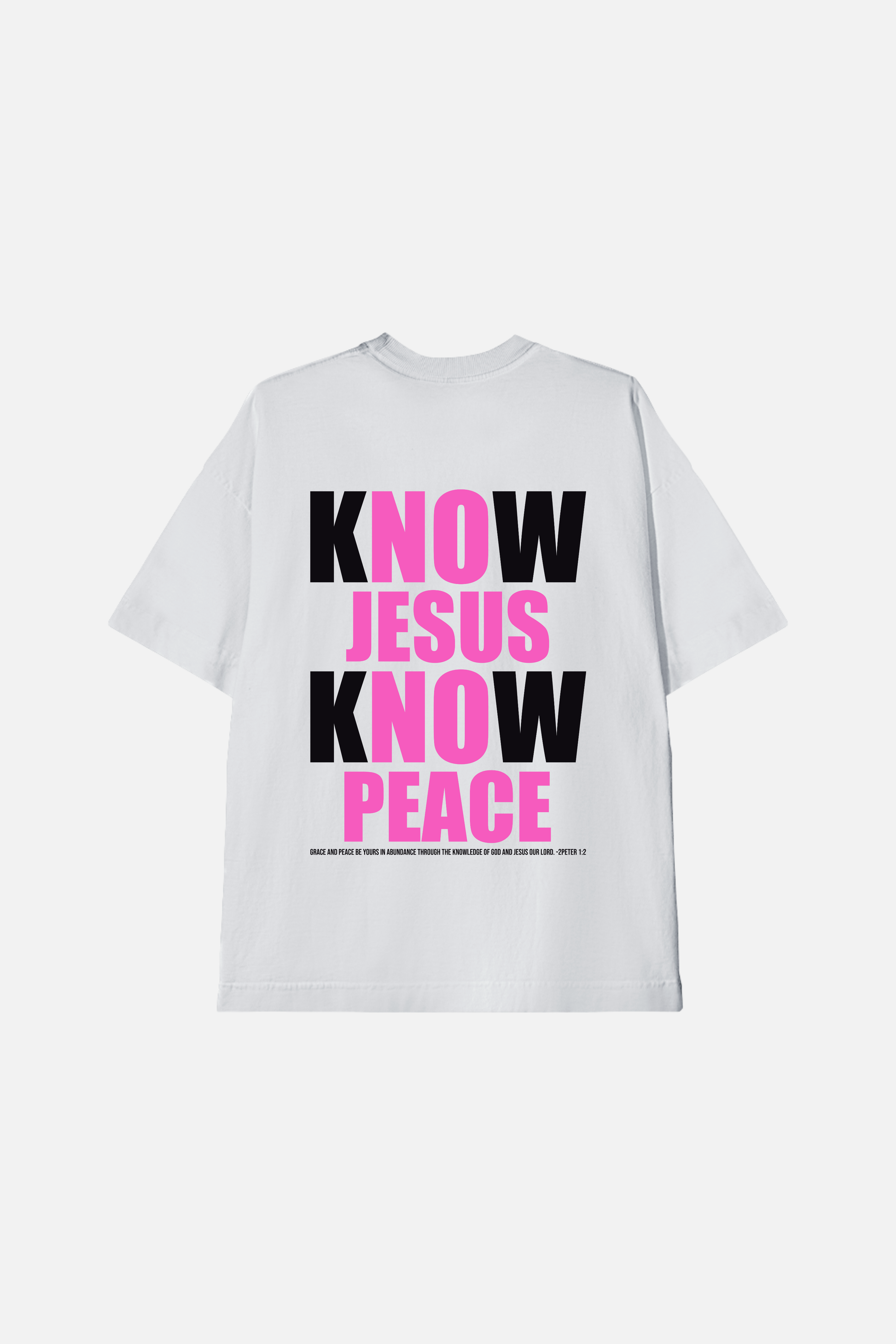 Camiseta Oversized Heavy Dois ou Mais - Know Jesus