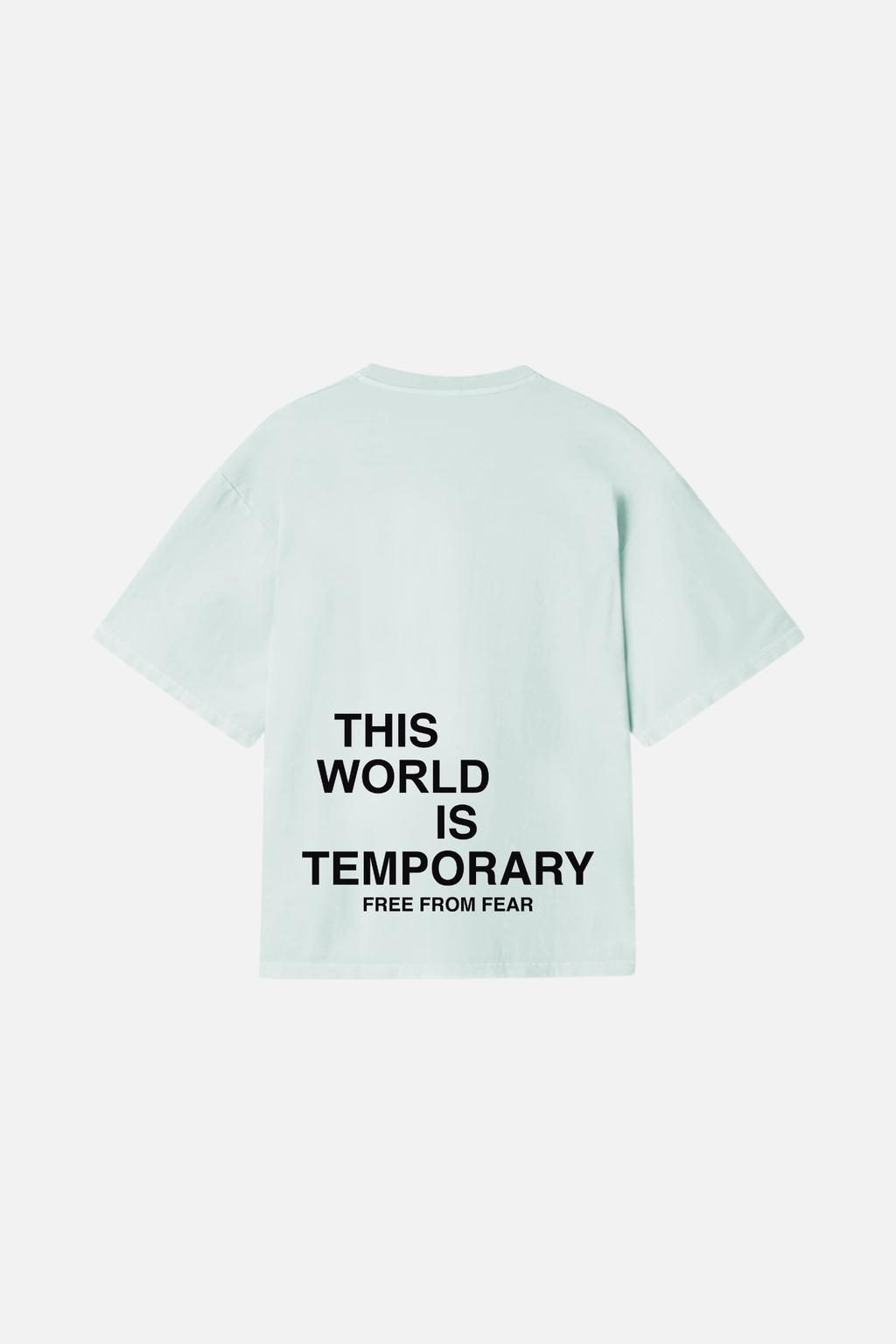 Camiseta Heavy Boxy Dois ou Mais - This World