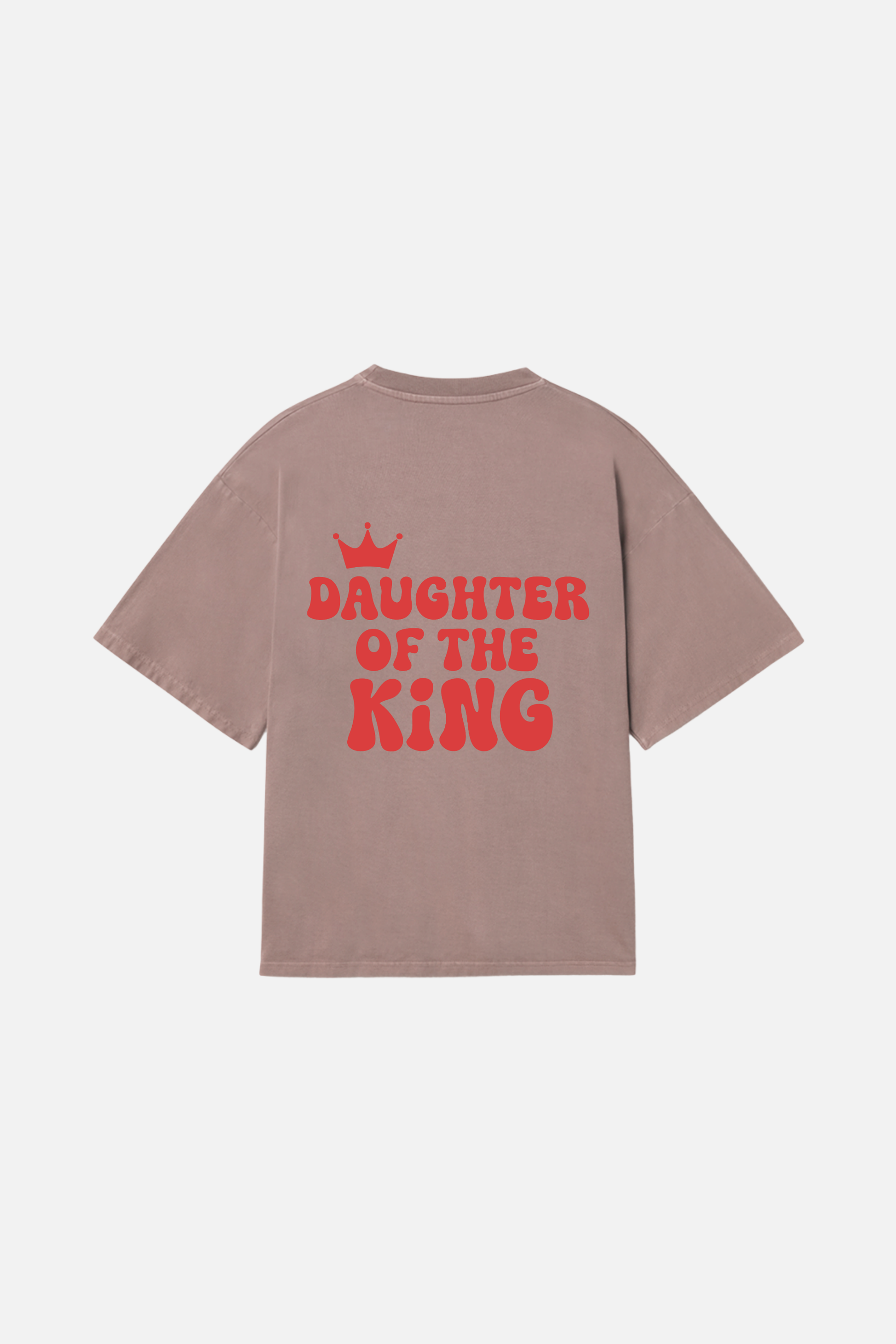 Camiseta Heavy Boxy Dois ou Mais - Daughter of the King