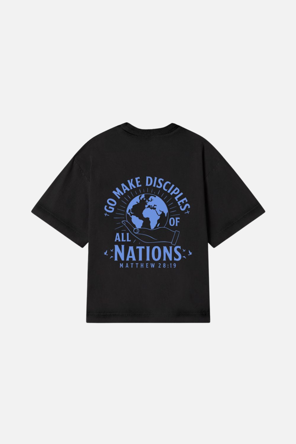 Camiseta Heavy Boxy Dois ou Mais - Disciples