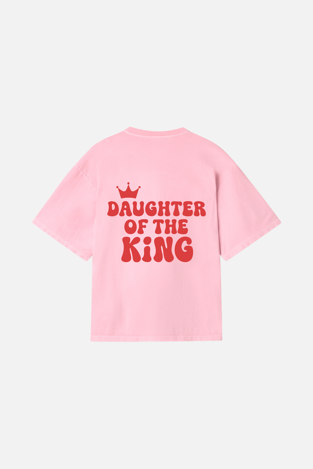 Camiseta Heavy Boxy Dois ou Mais - Daughter of the King