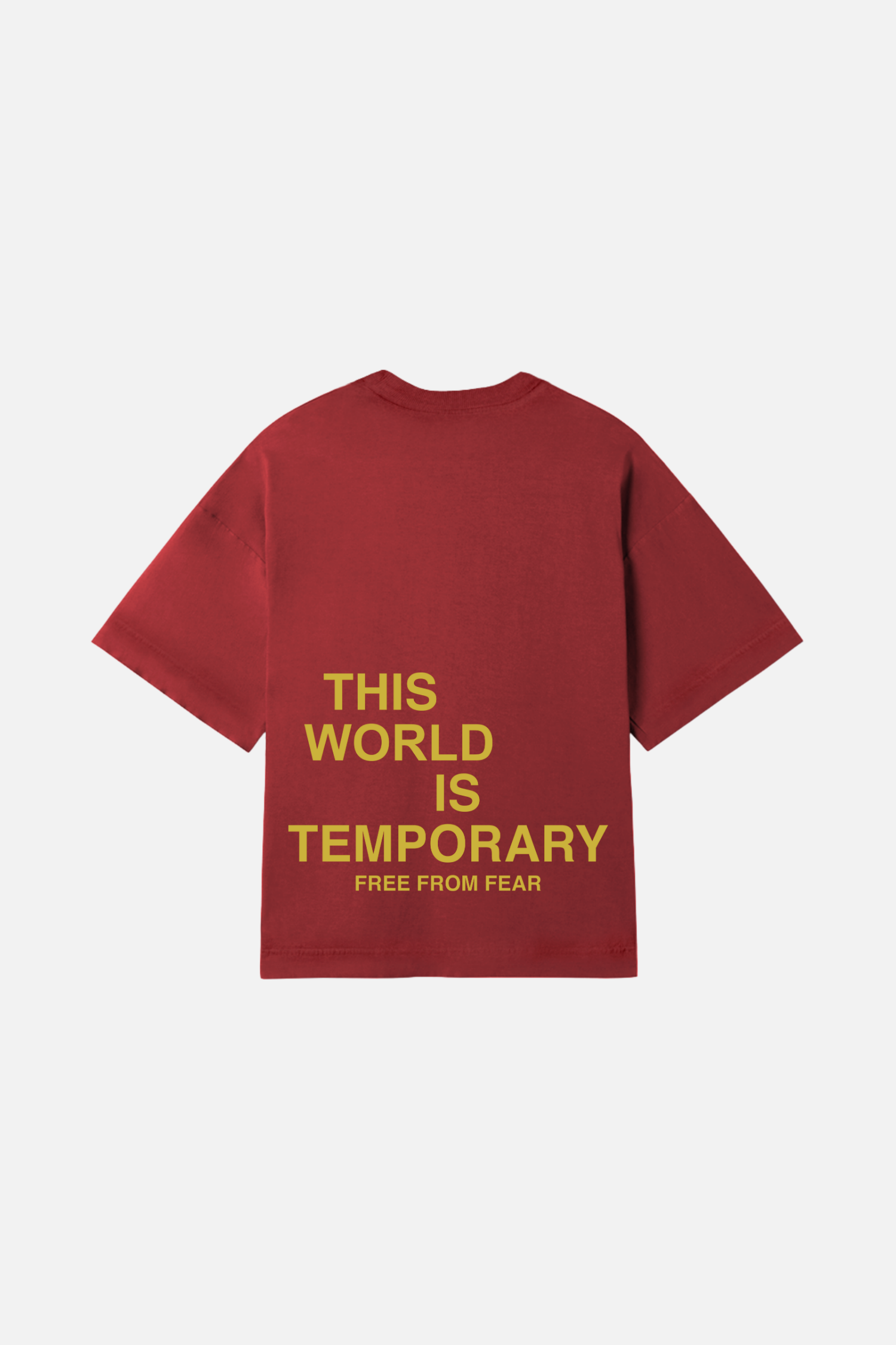 Camiseta Heavy Boxy Dois ou Mais - This World