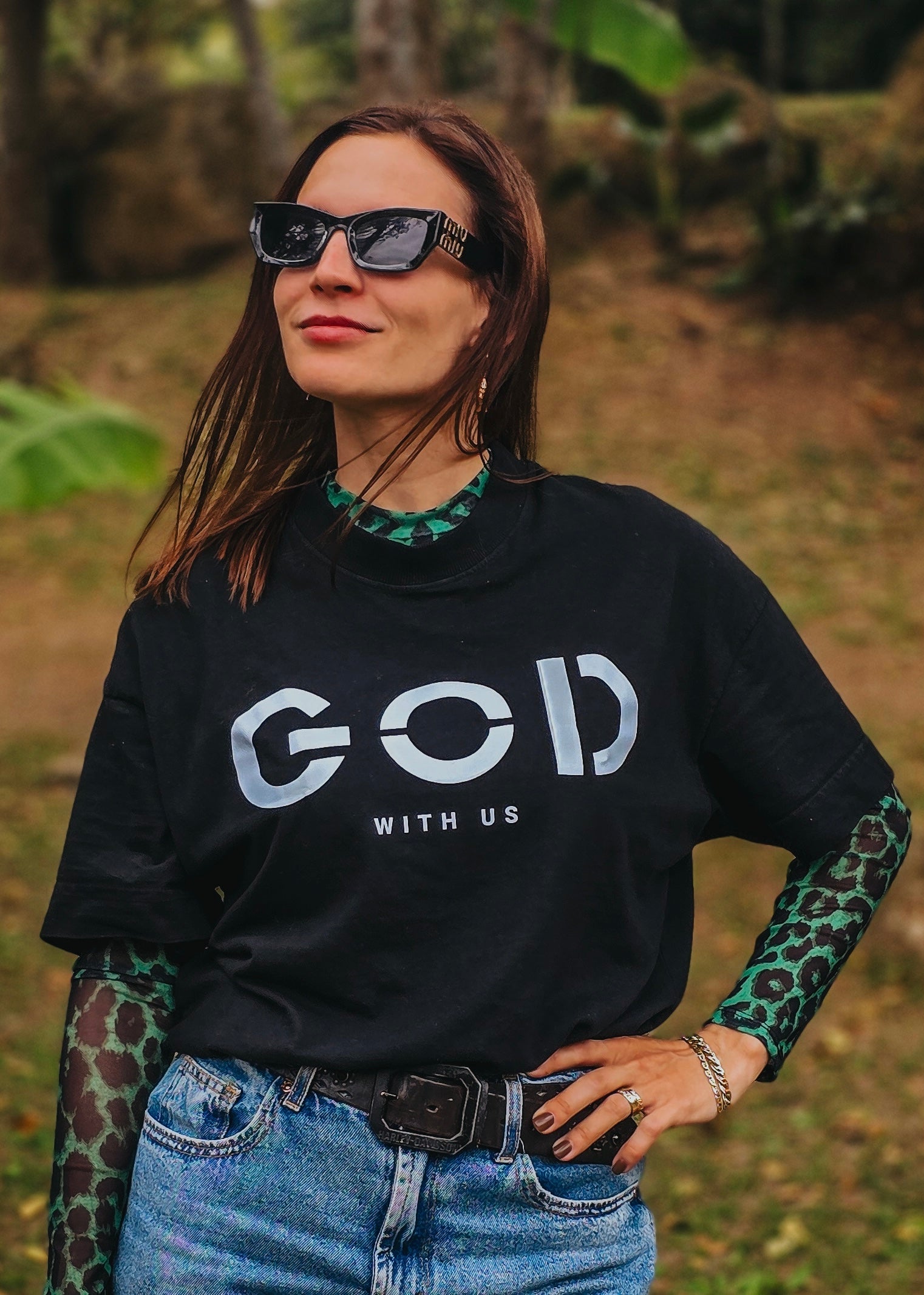 Camiseta Oversized Heavy Dois ou Mais - God