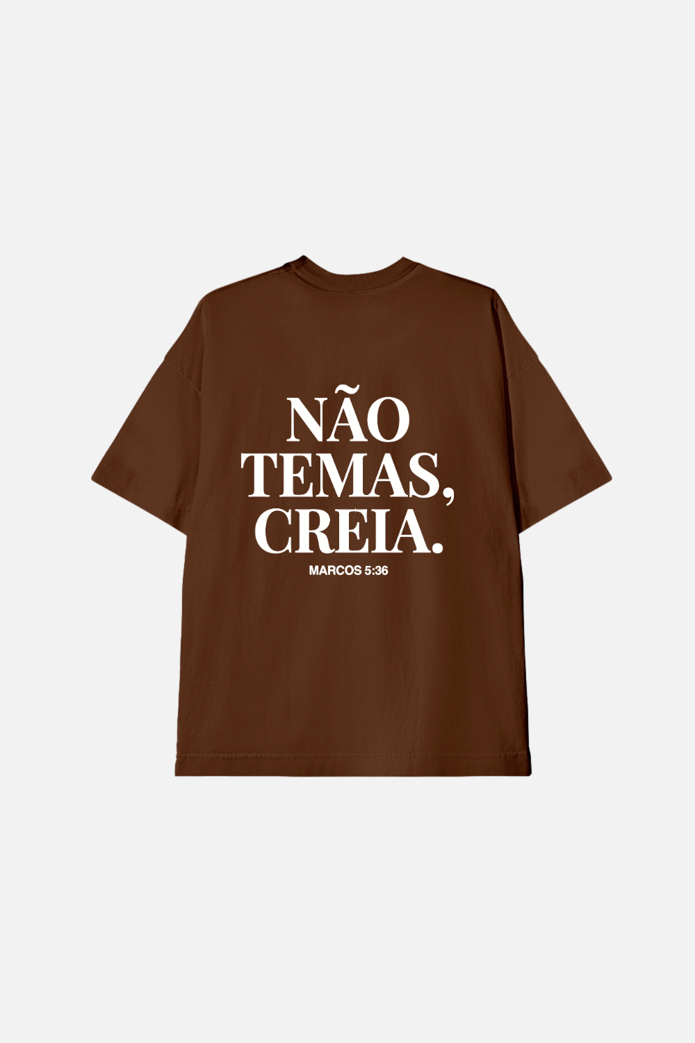 Camiseta Oversized Infantil Dois ou Mais - NÃO TEMAS