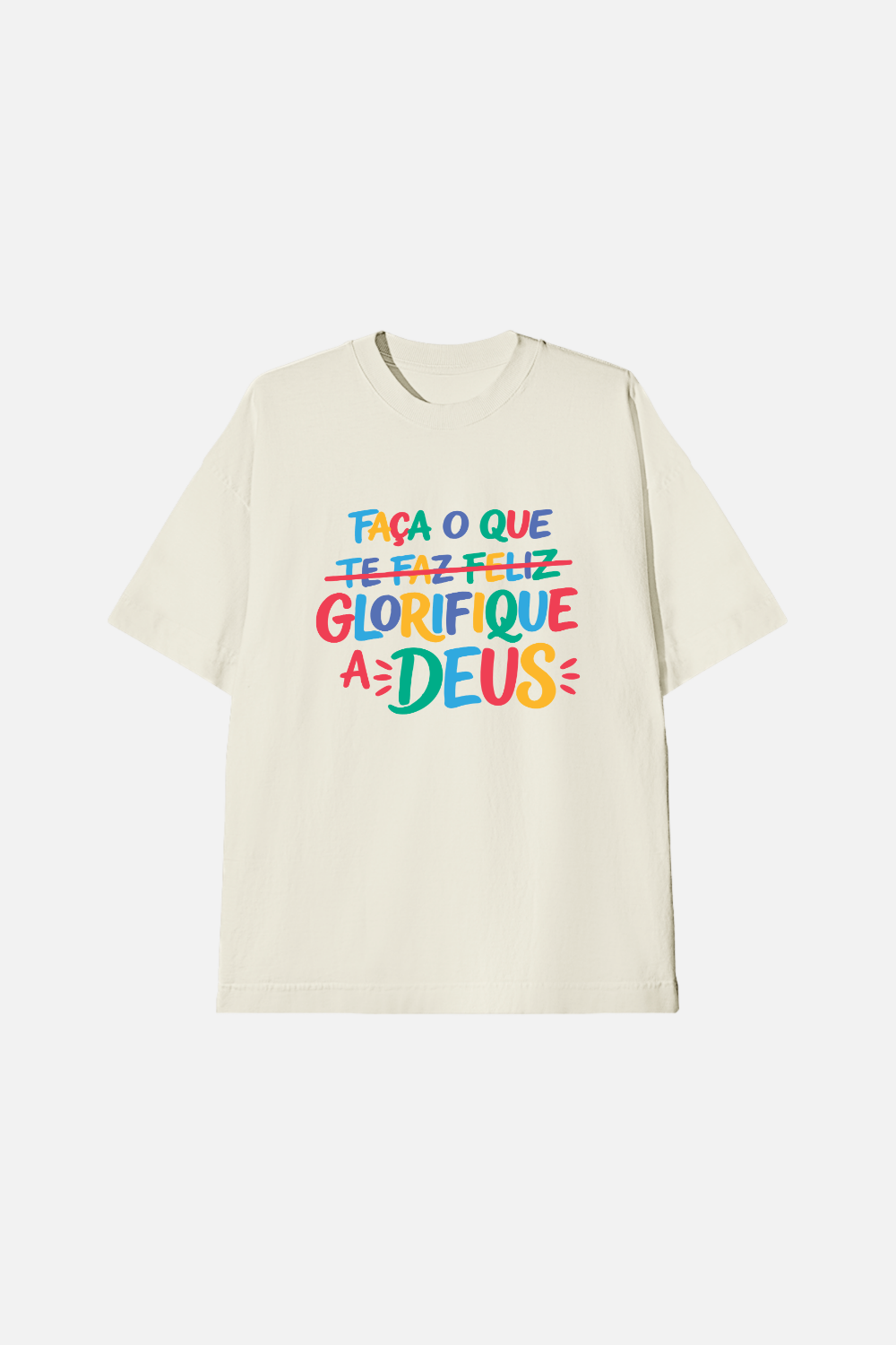 Camiseta Oversized Heavy Dois ou Mais - GLORIFIQUE
