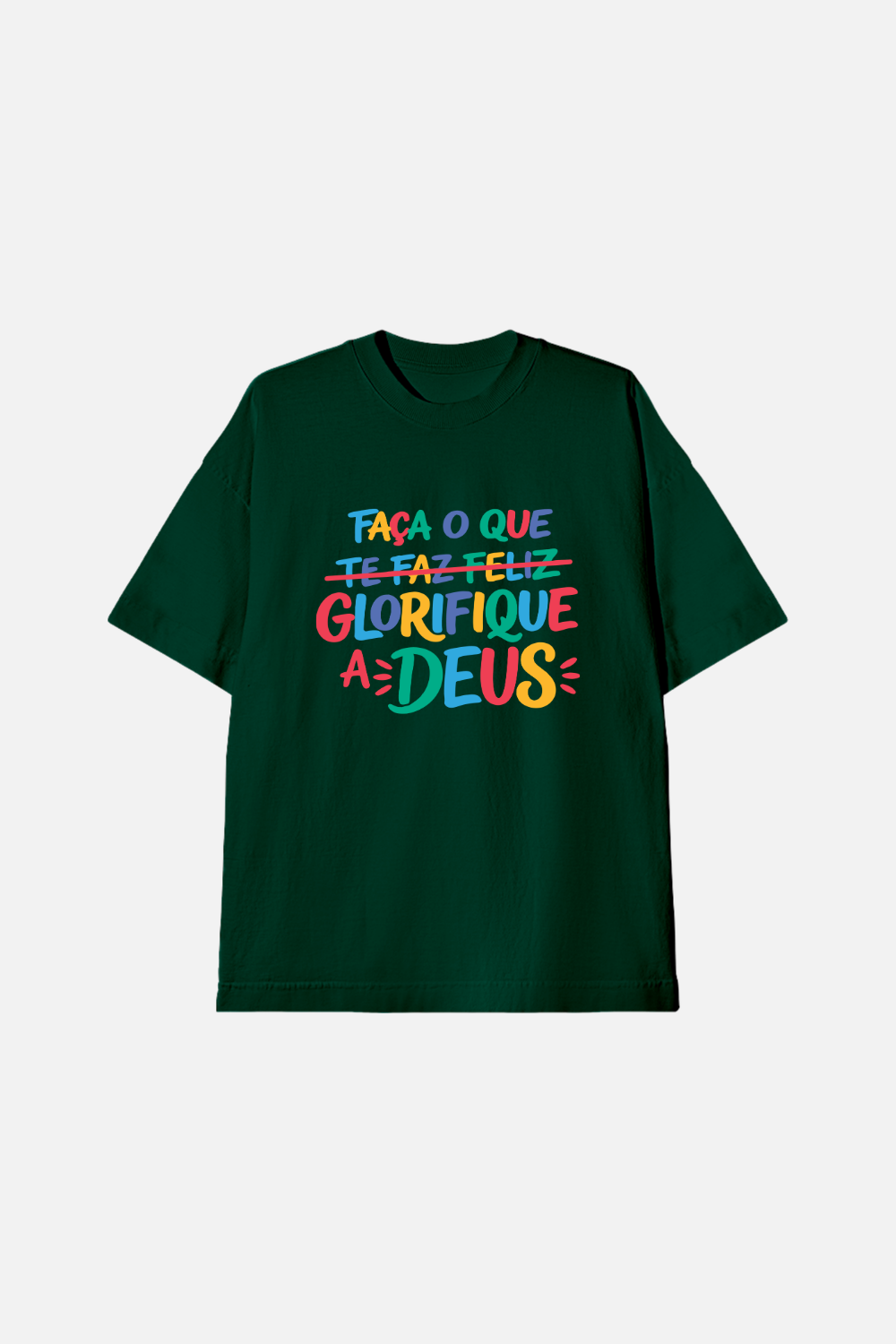 Camiseta Oversized Heavy Dois ou Mais - GLORIFIQUE