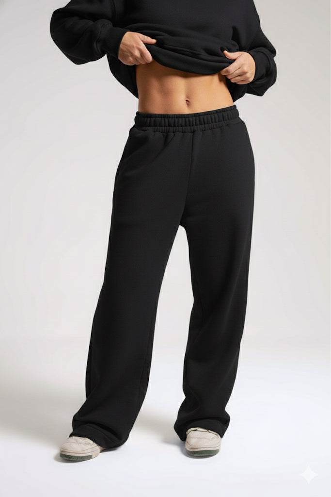 Calça Moletom 3 Cabos Dois ou Mais - Liso