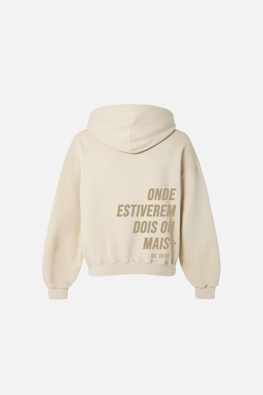 Moletom Premium Boxy Dois ou Mais - Onde Estiverem
