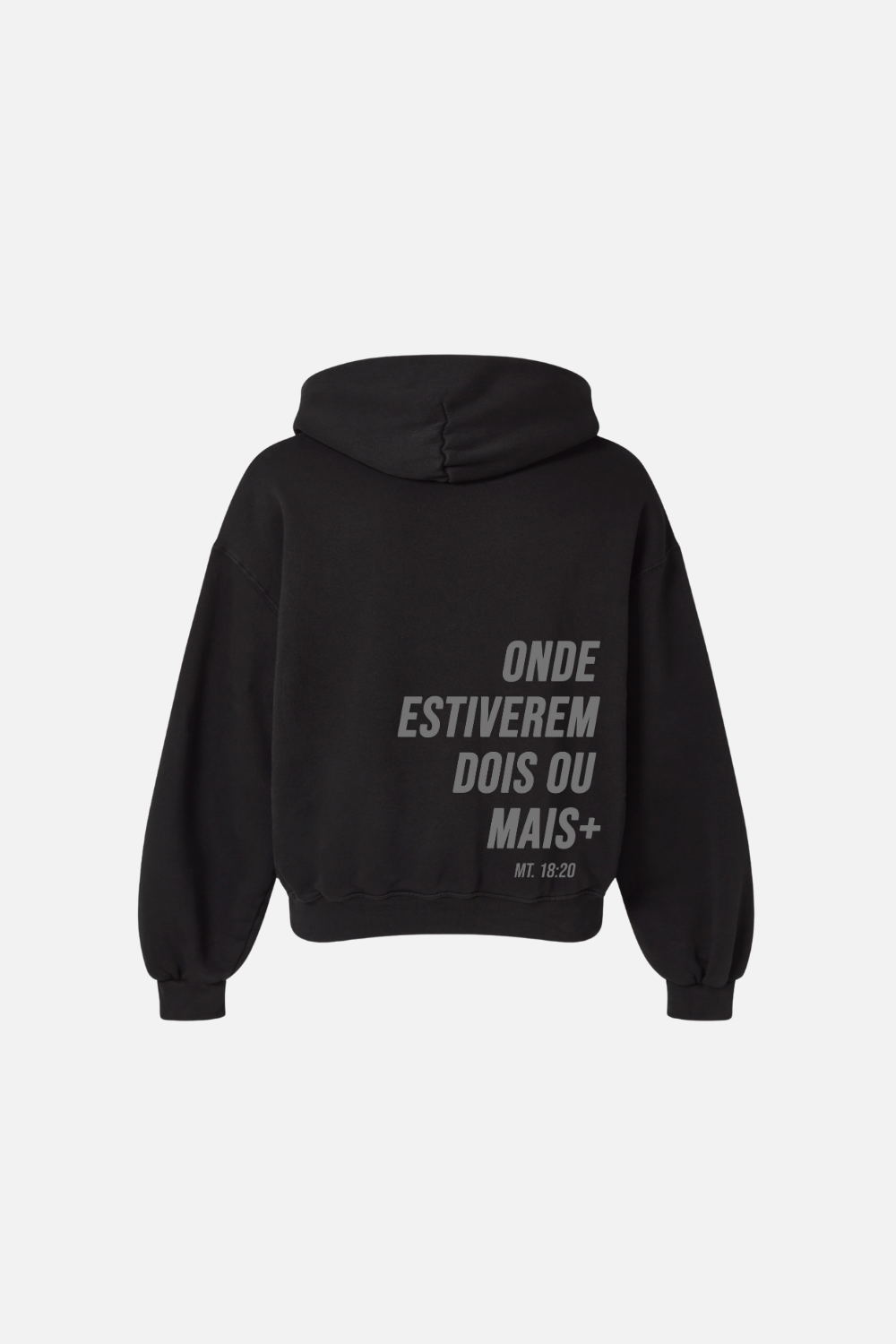 Moletom Premium Boxy Dois ou Mais - Onde Estiverem