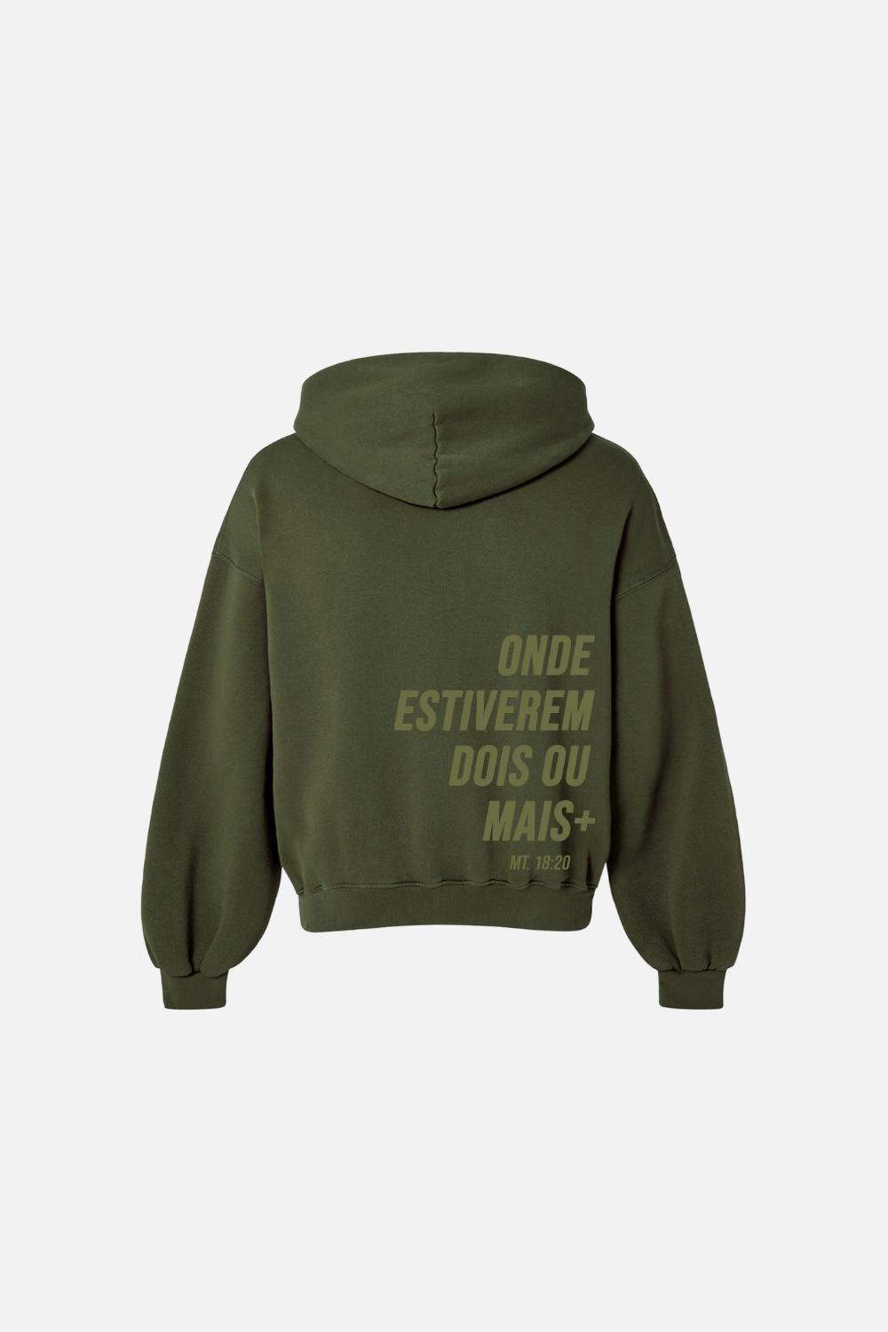 Moletom Premium Boxy Dois ou Mais - Onde Estiverem