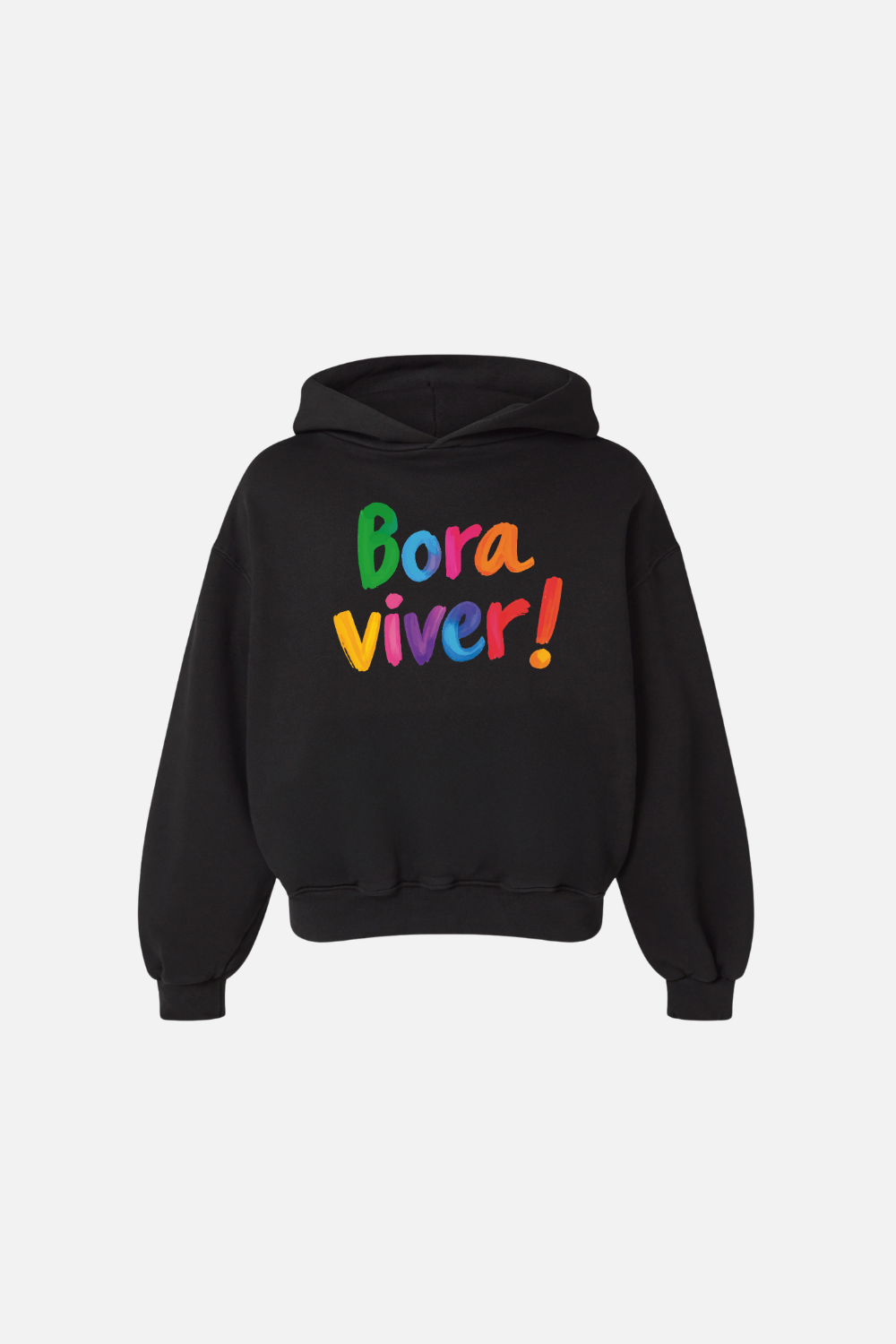 Moletom Premium Boxy Dois ou Mais - BORA VIVER COLOR