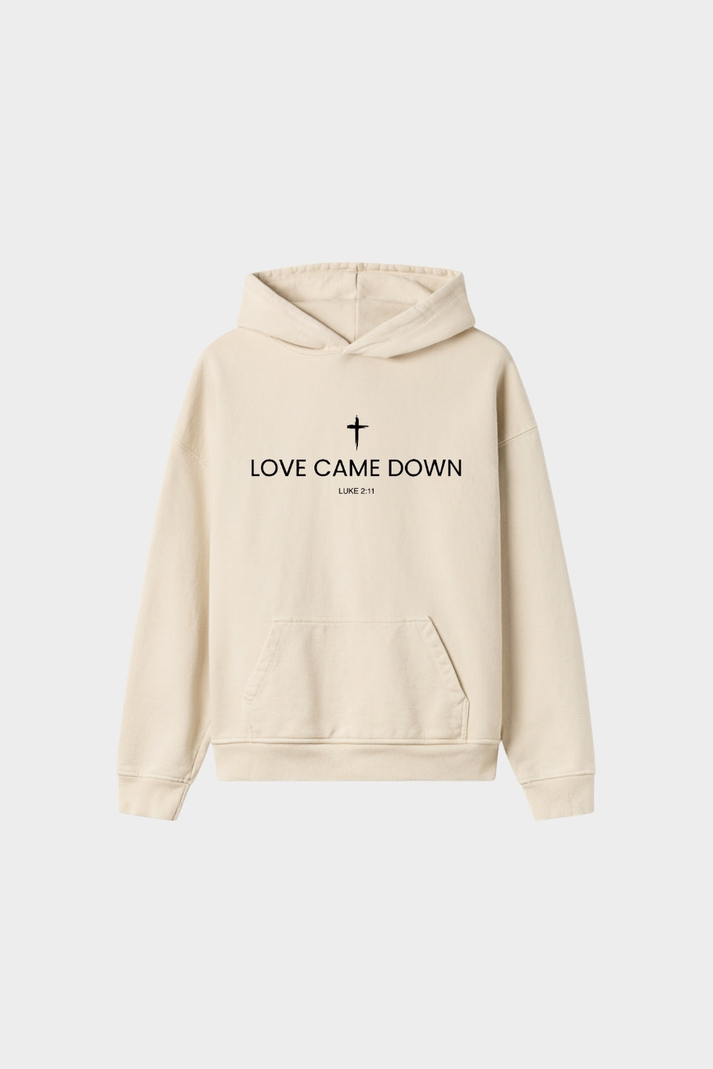 Moletom Premium Oversized Dois ou Mais - Love Came Down