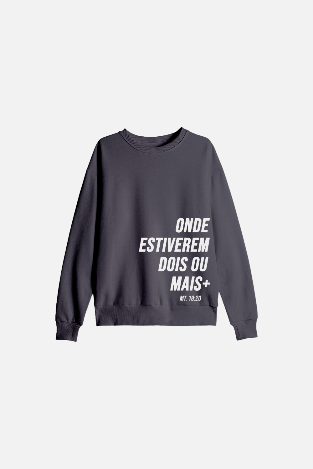 Moletom Careca Tradicional Dois ou Mais - Onde Estiverem