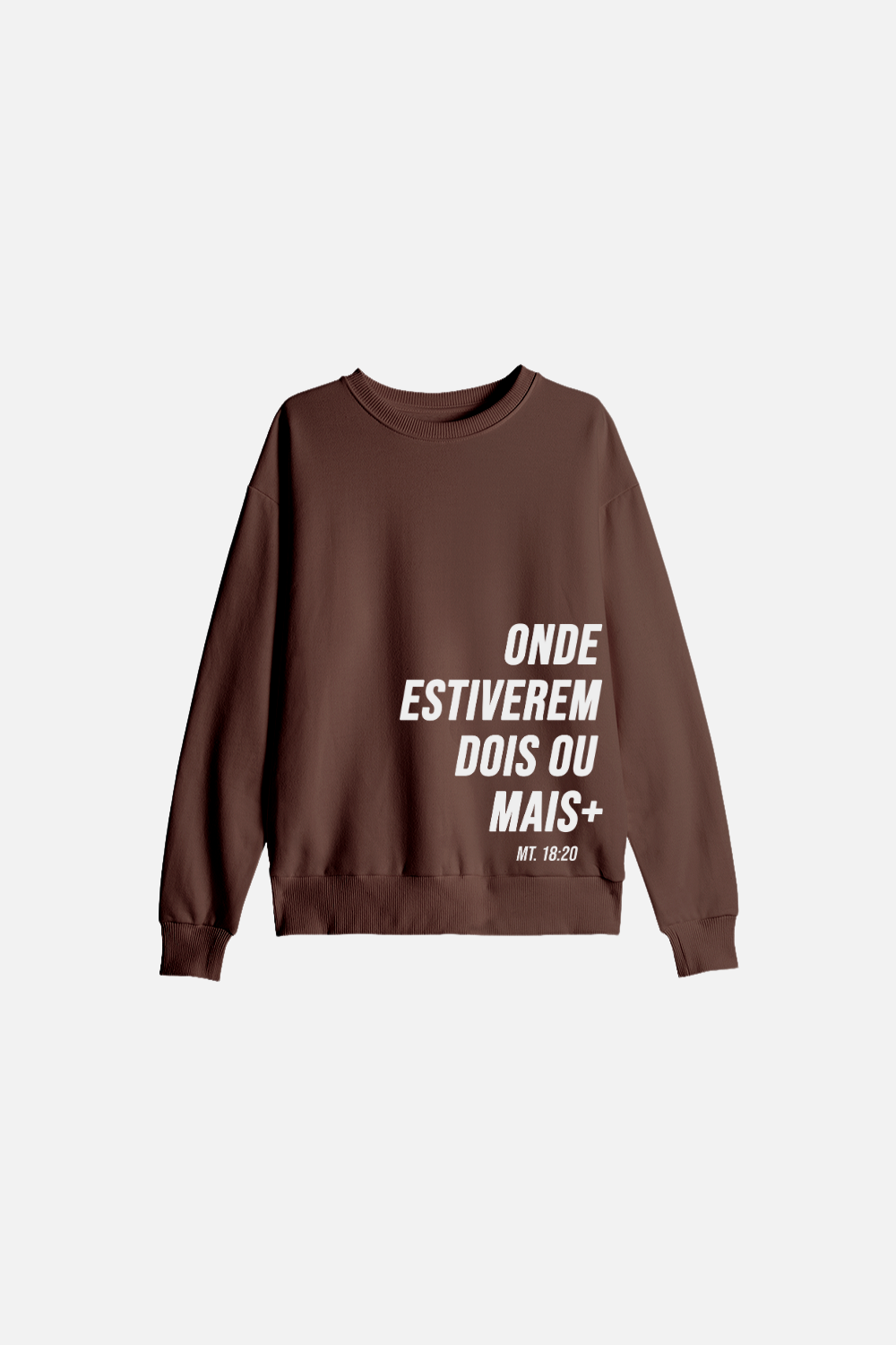 Moletom Careca Tradicional Dois ou Mais - Onde Estiverem