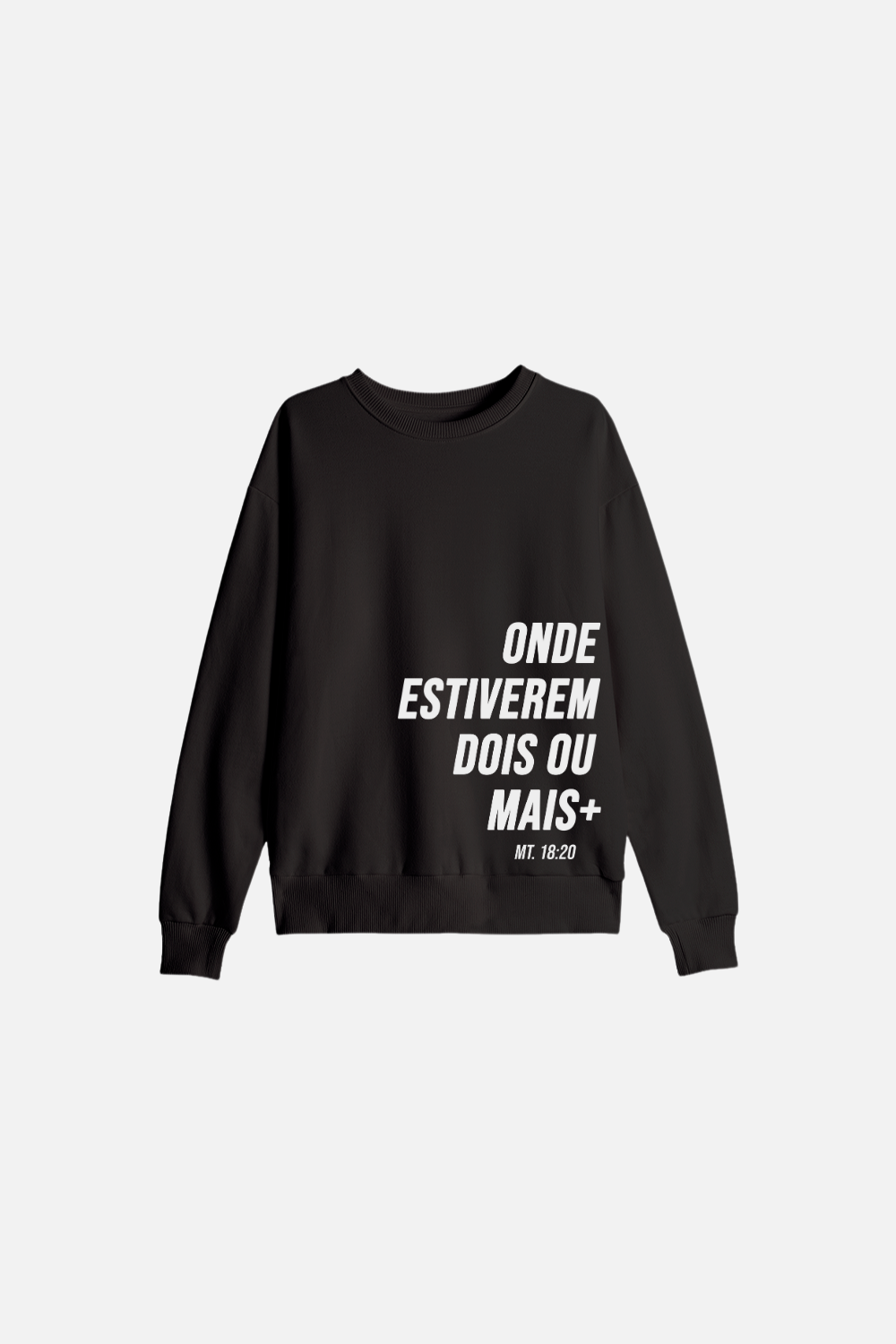 Moletom Careca Tradicional Dois ou Mais - Onde Estiverem