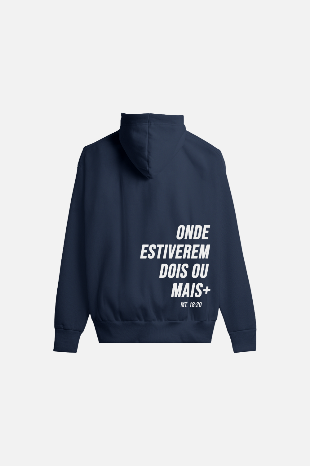 Moletom Canguru Tradicional Dois ou Mais - Onde Estiverem