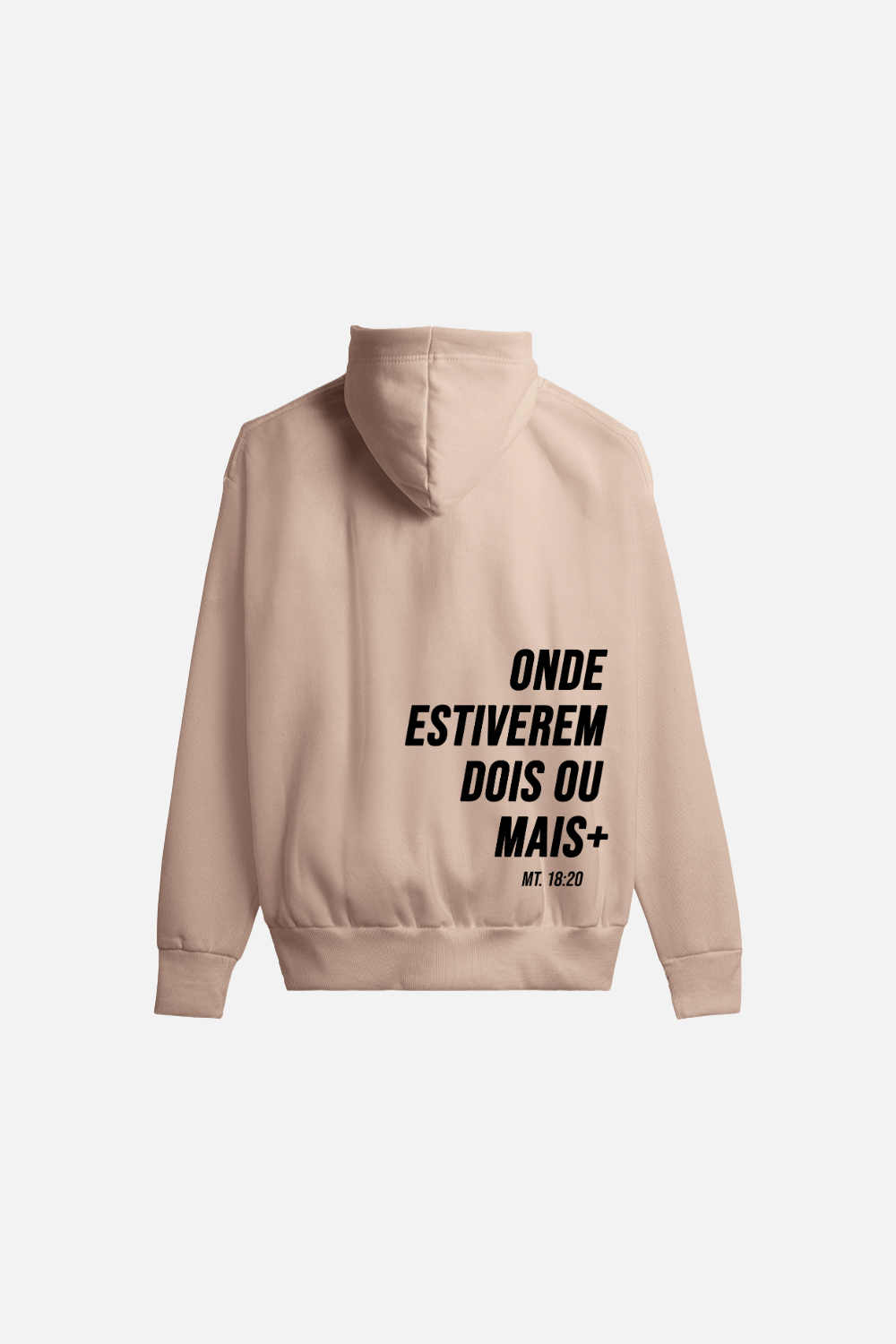 Moletom Canguru Tradicional Dois ou Mais - Onde Estiverem