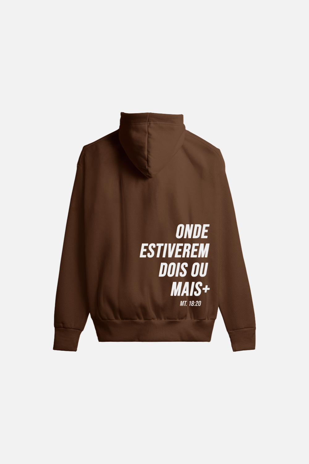 Moletom Canguru Tradicional Dois ou Mais - Onde Estiverem