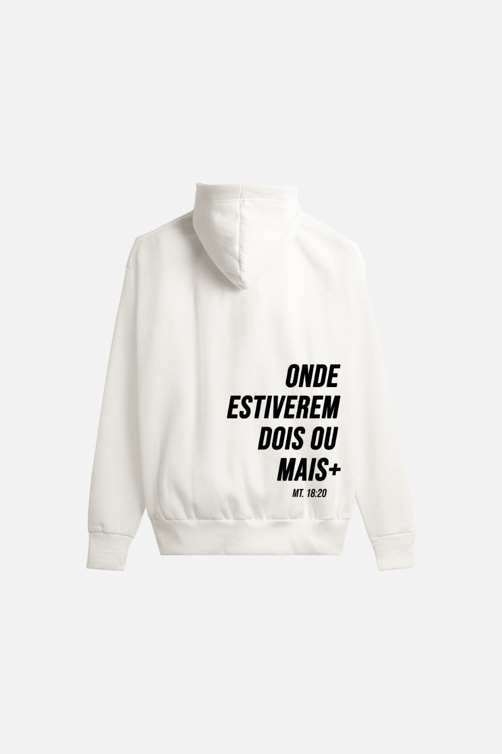 Moletom Canguru Tradicional Dois ou Mais - Onde Estiverem