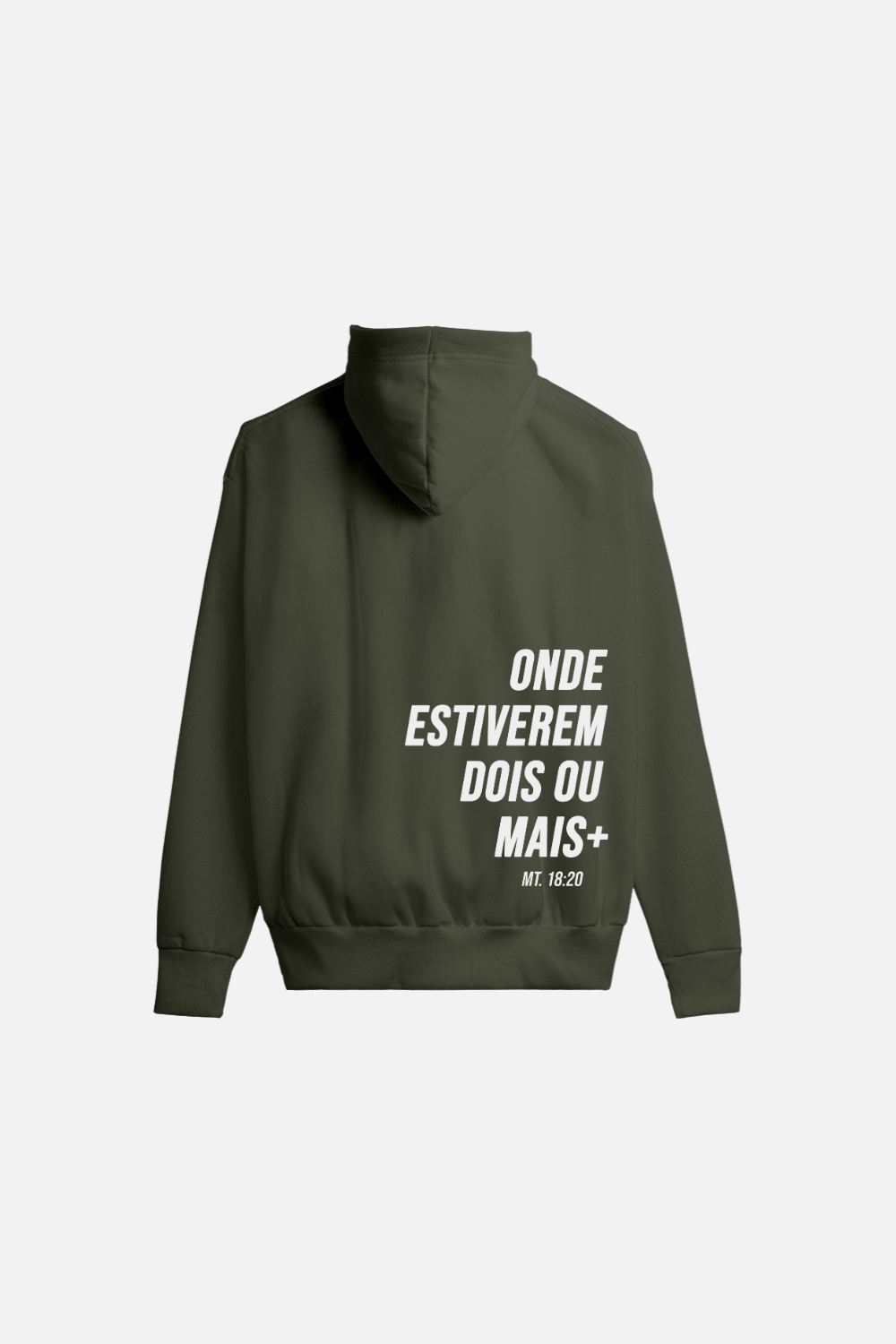 Moletom Canguru Tradicional Dois ou Mais - Onde Estiverem