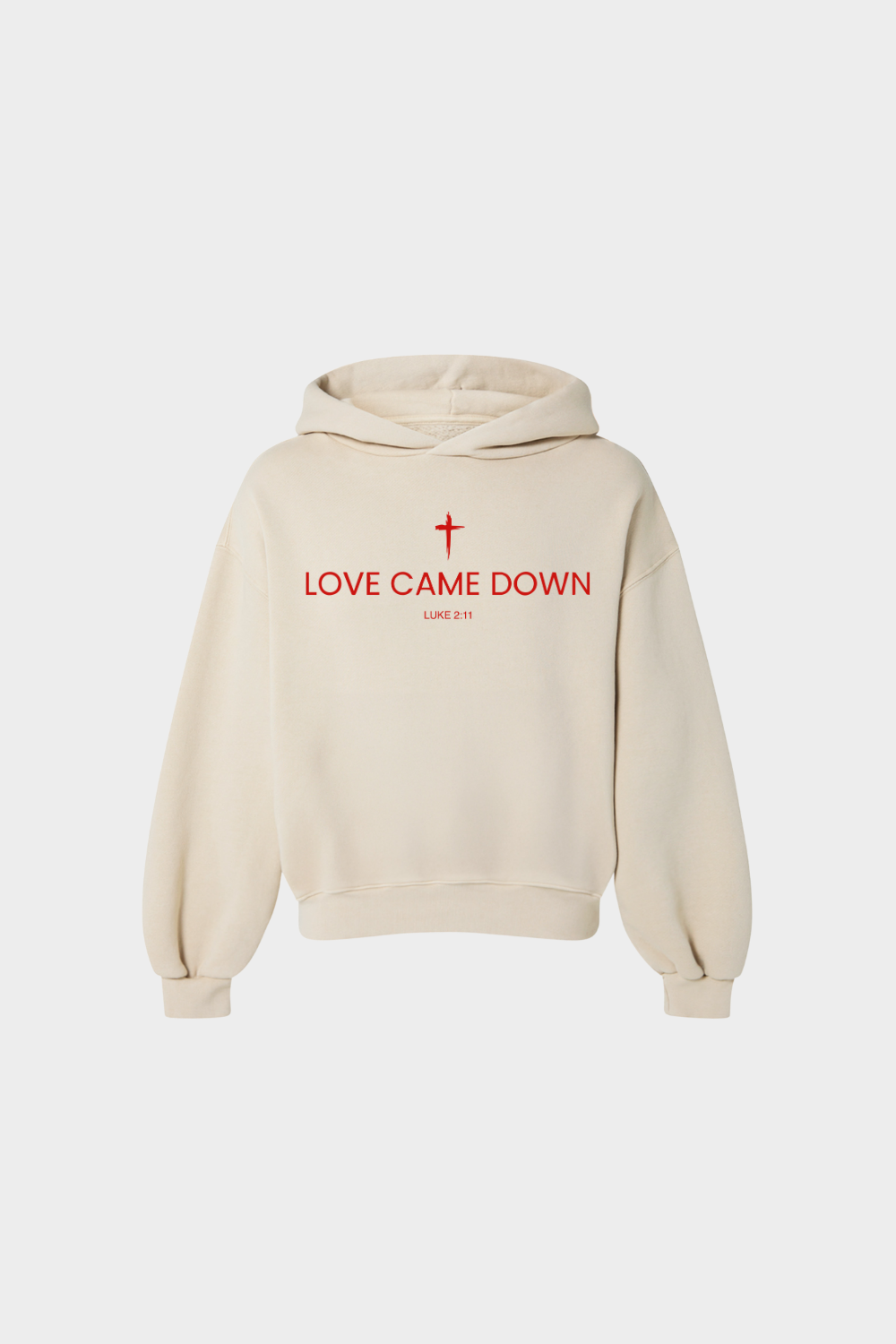 Moletom Premium Boxy Dois ou Mais - Love Came Down