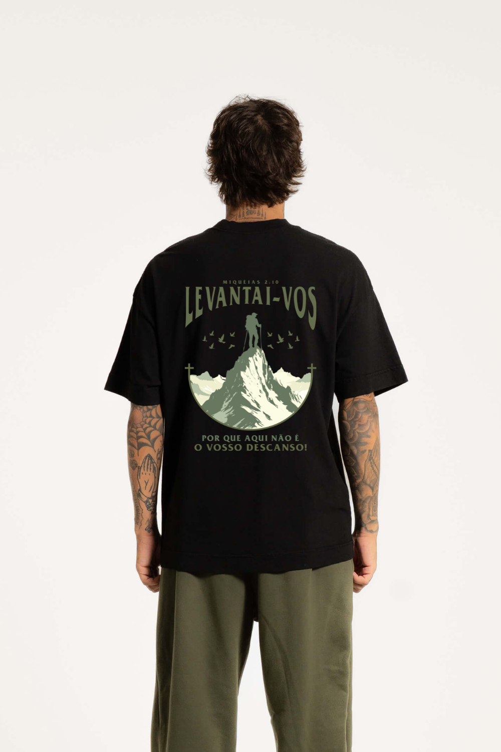 Camiseta Oversized Heavy Dois ou Mais - Levantai