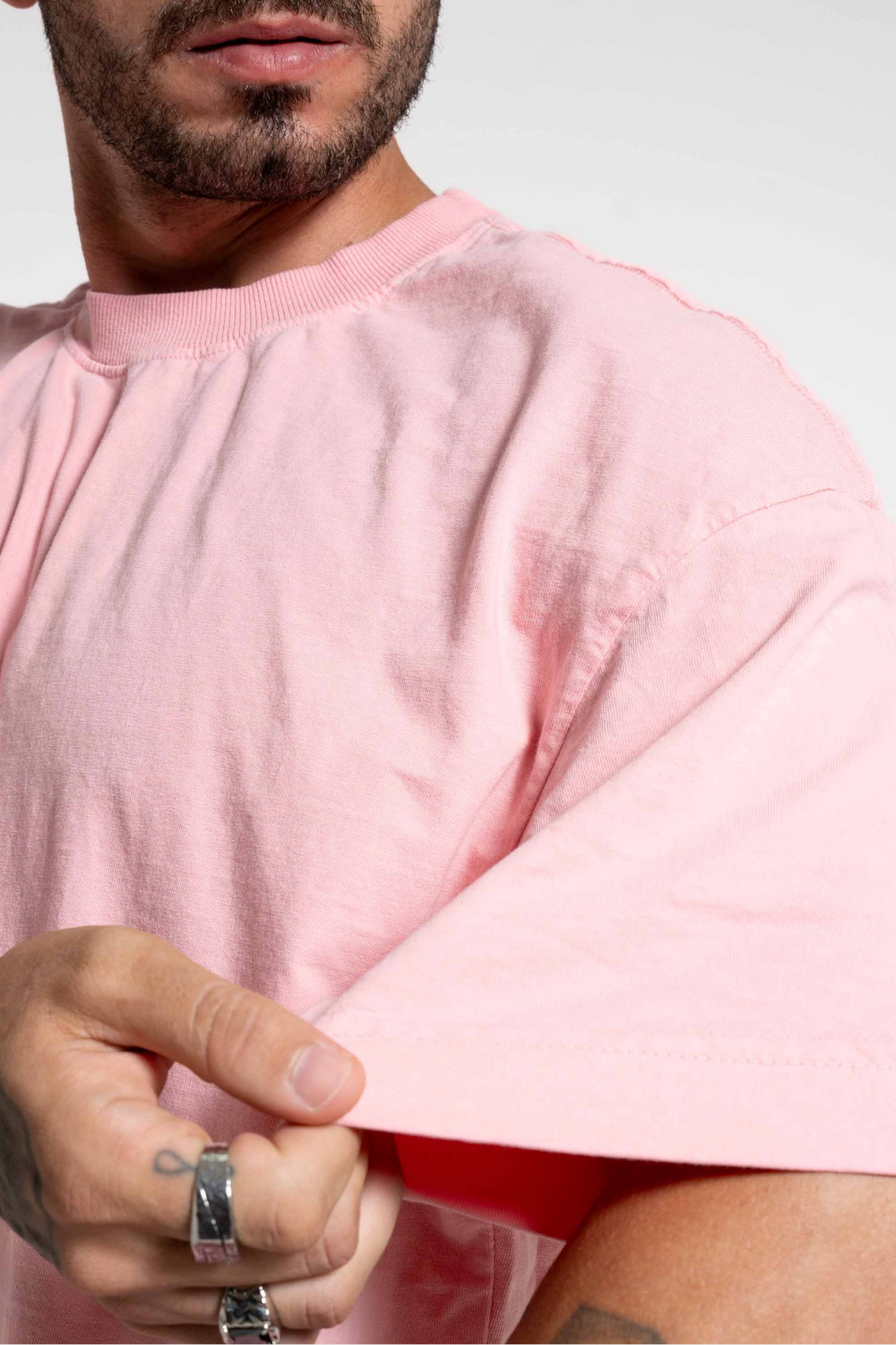 Camiseta Heavy Boxy Dois ou Mais - Levantai