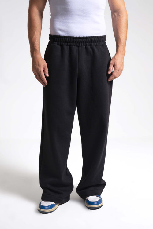 Calça Moletom Dois ou Mais - Premium Oversized Lisa